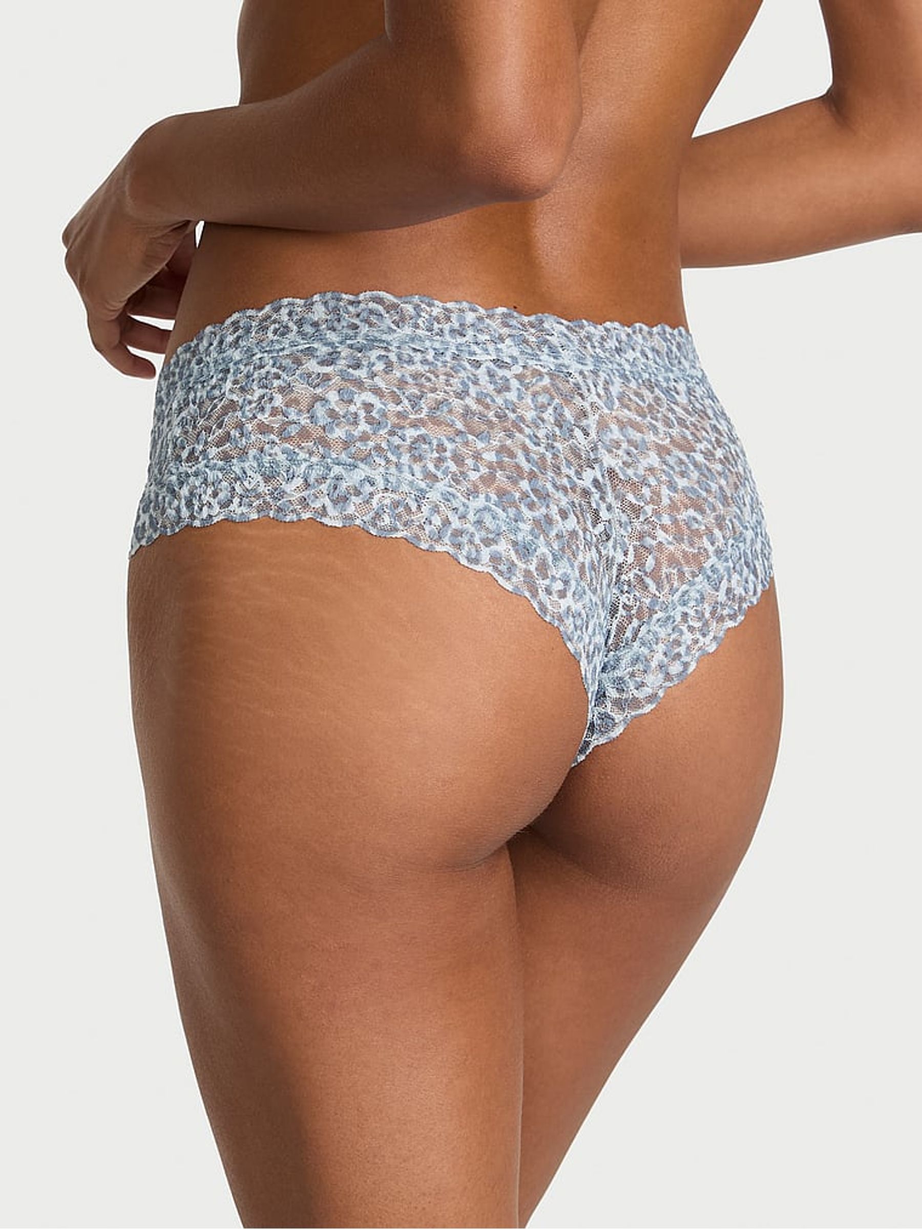 Blue Leopard Cheeky Knickers - Image 2 of 3