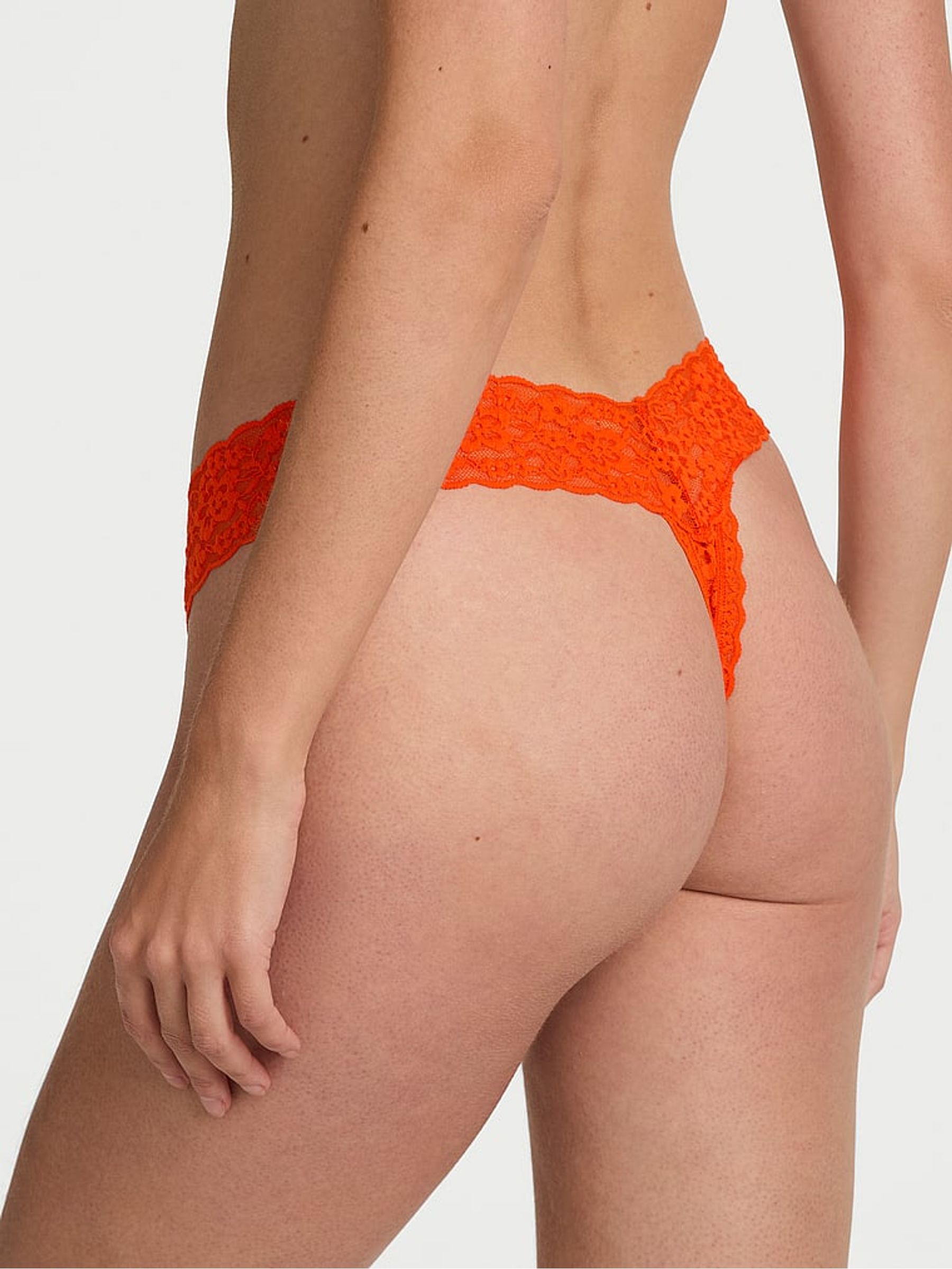 Wild Orange Thong Knickers - Image 2 of 3