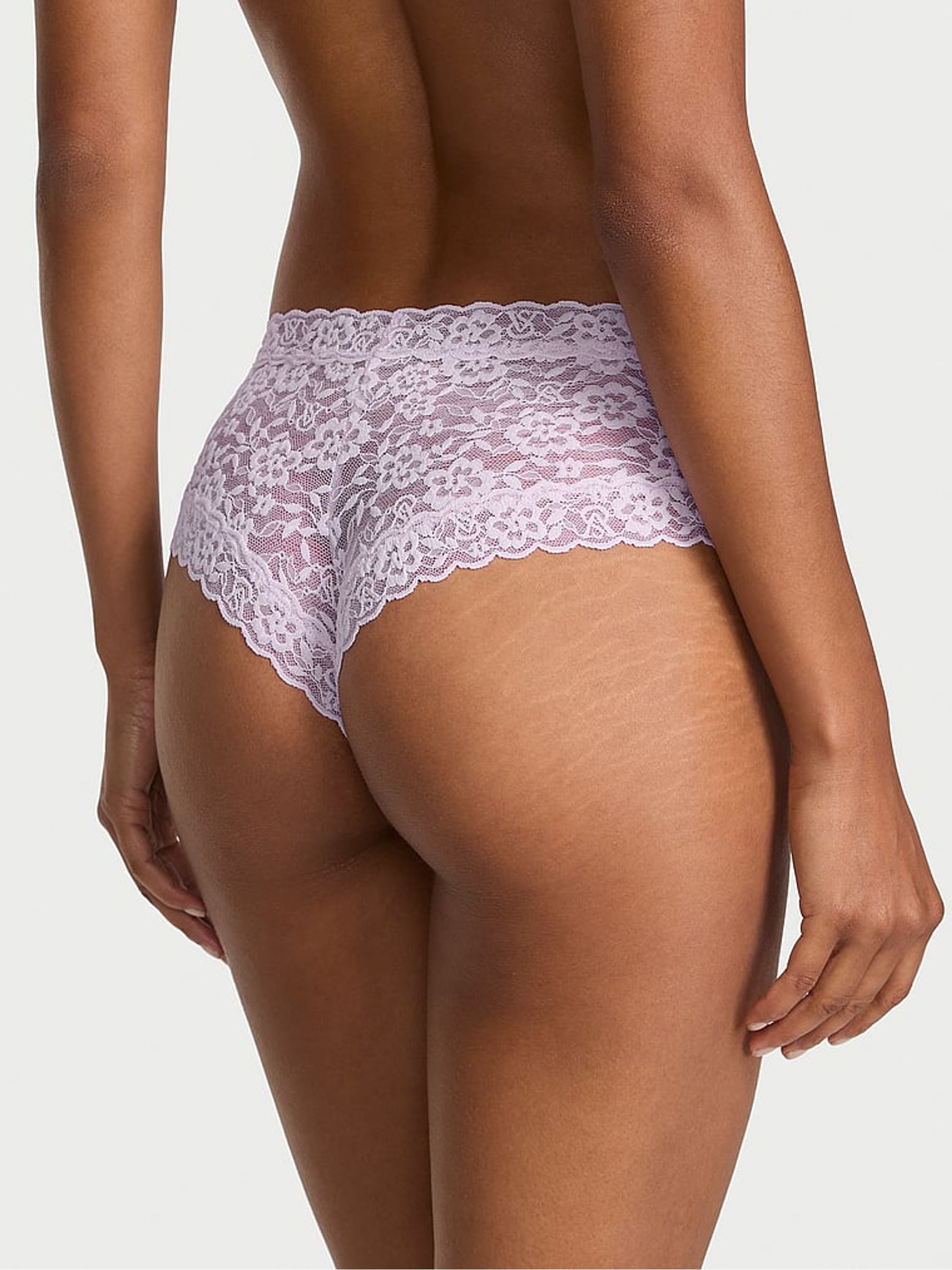 Delicate Violet Purple Cheeky Knickers - Image 2 of 3
