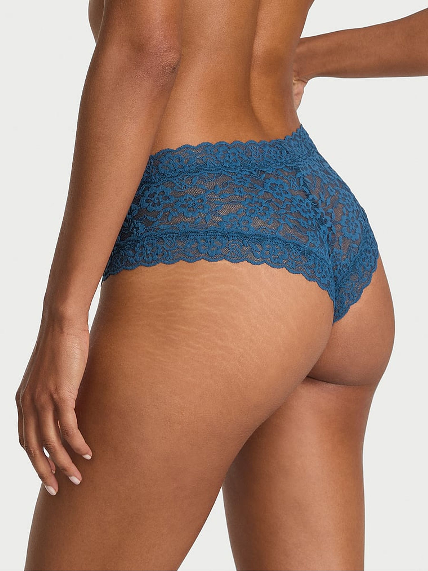 Midnight Sea Blue Cheeky Knickers - Image 2 of 3