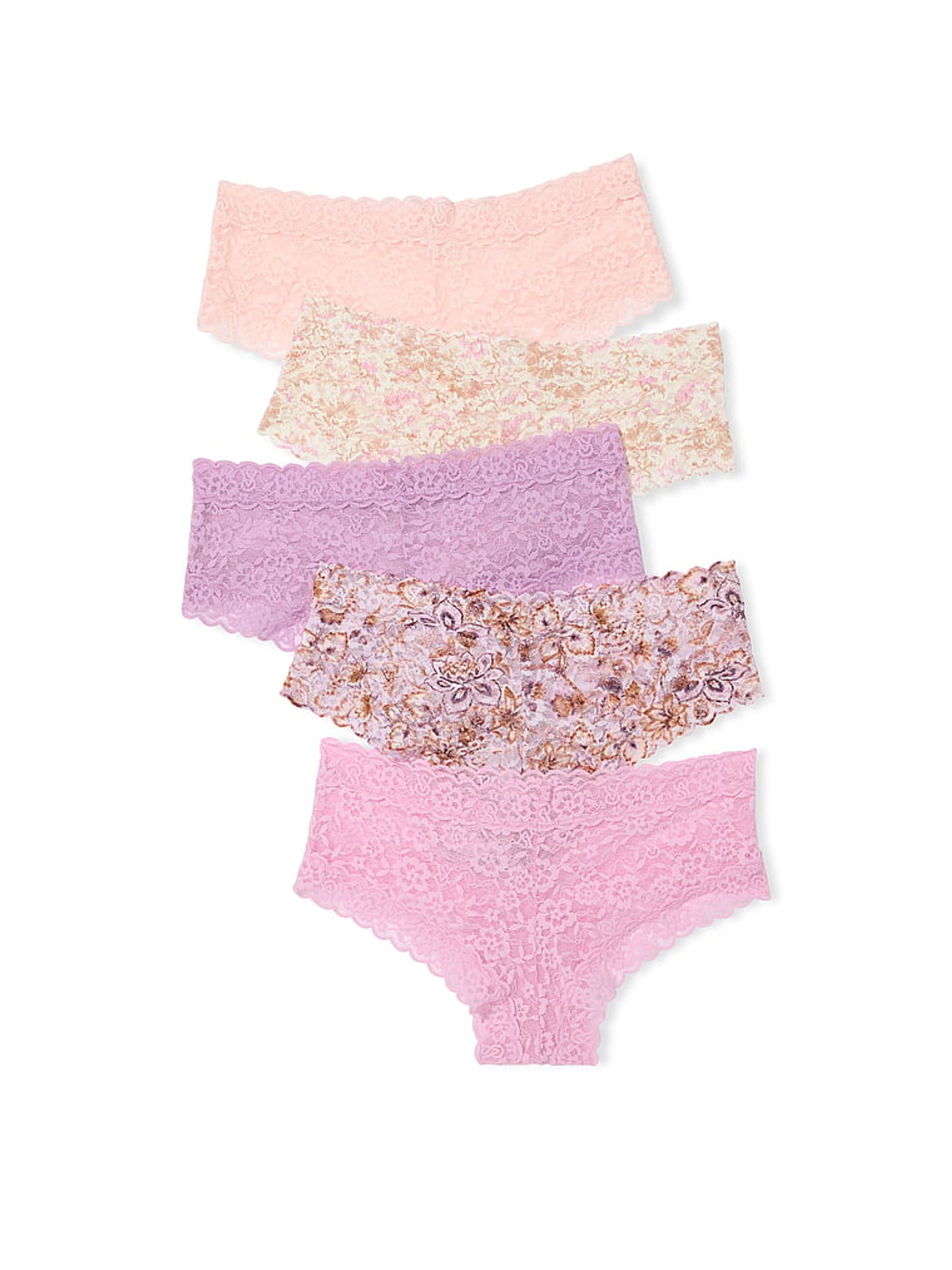 Pink/Puprle Cheeky 5 Pack Knickers - Image 2 of 2