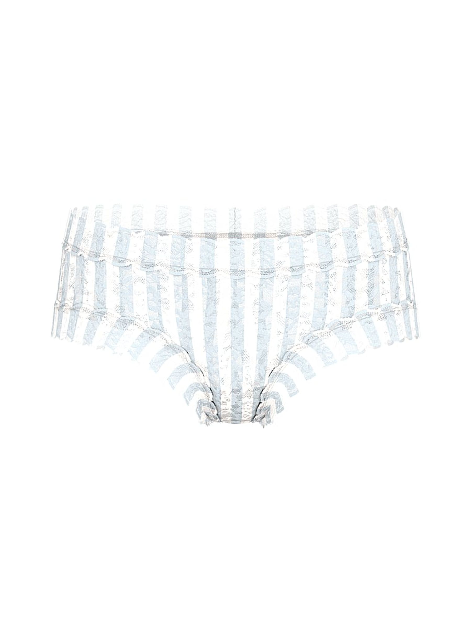 Grey Fog Stripe Cheeky Knickers - Image 3 of 3