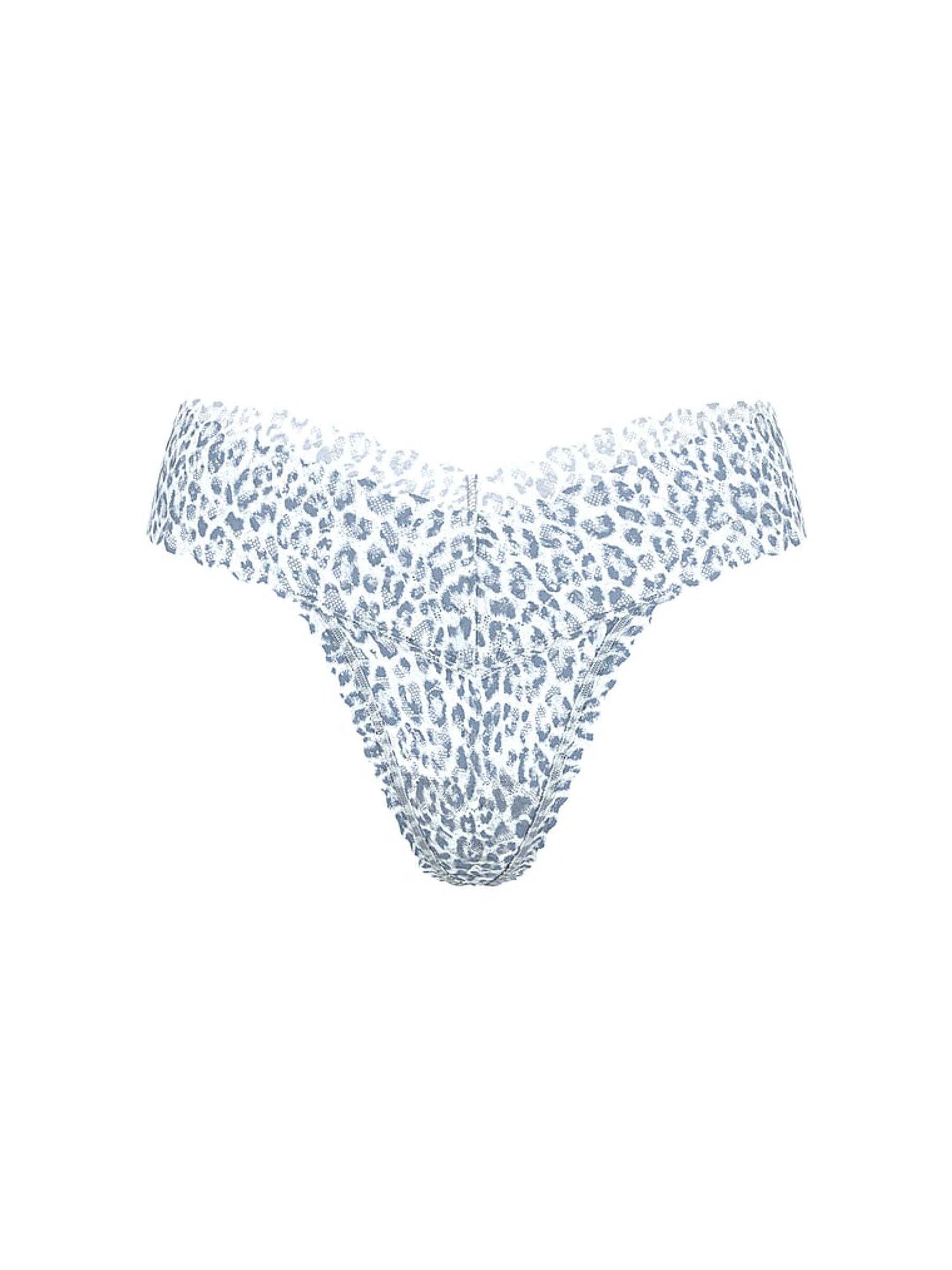 Blue Leopard Thong Knickers - Image 3 of 3