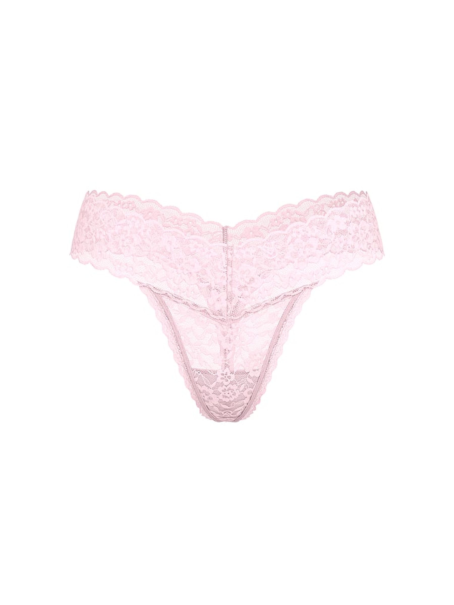 Pretty Blossom Pink Thong Knickers - Image 3 of 3
