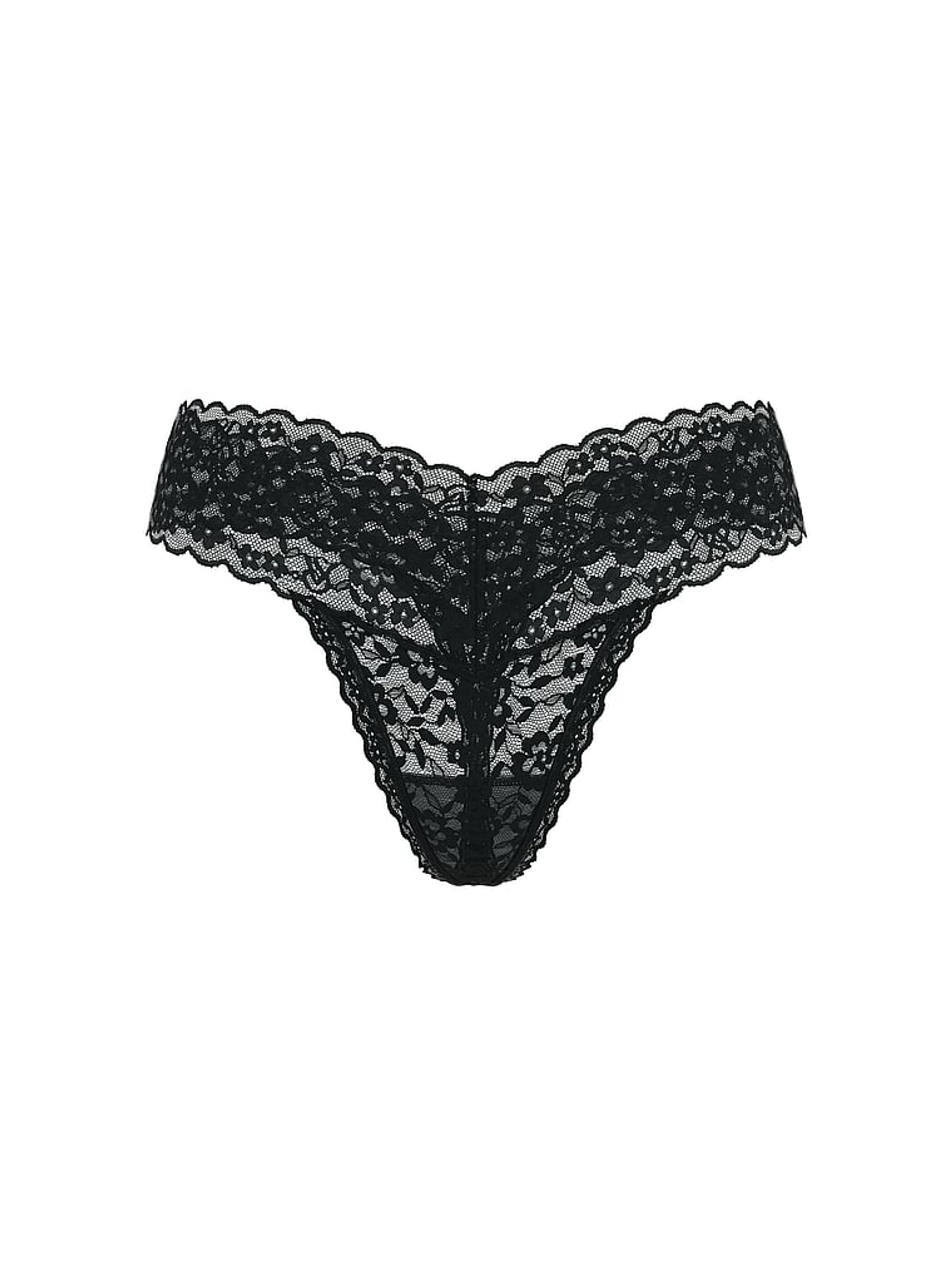 Black Thong Knickers - Image 3 of 3