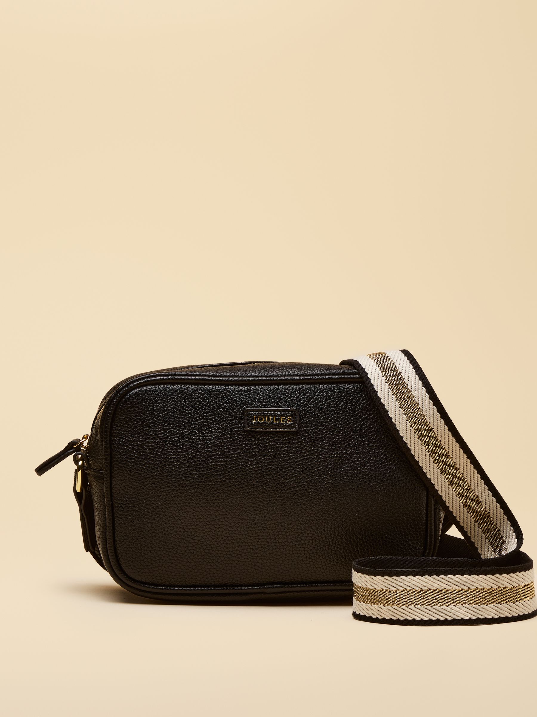Trent Black Adjustable Cross Body Bag - Image 1 of 5