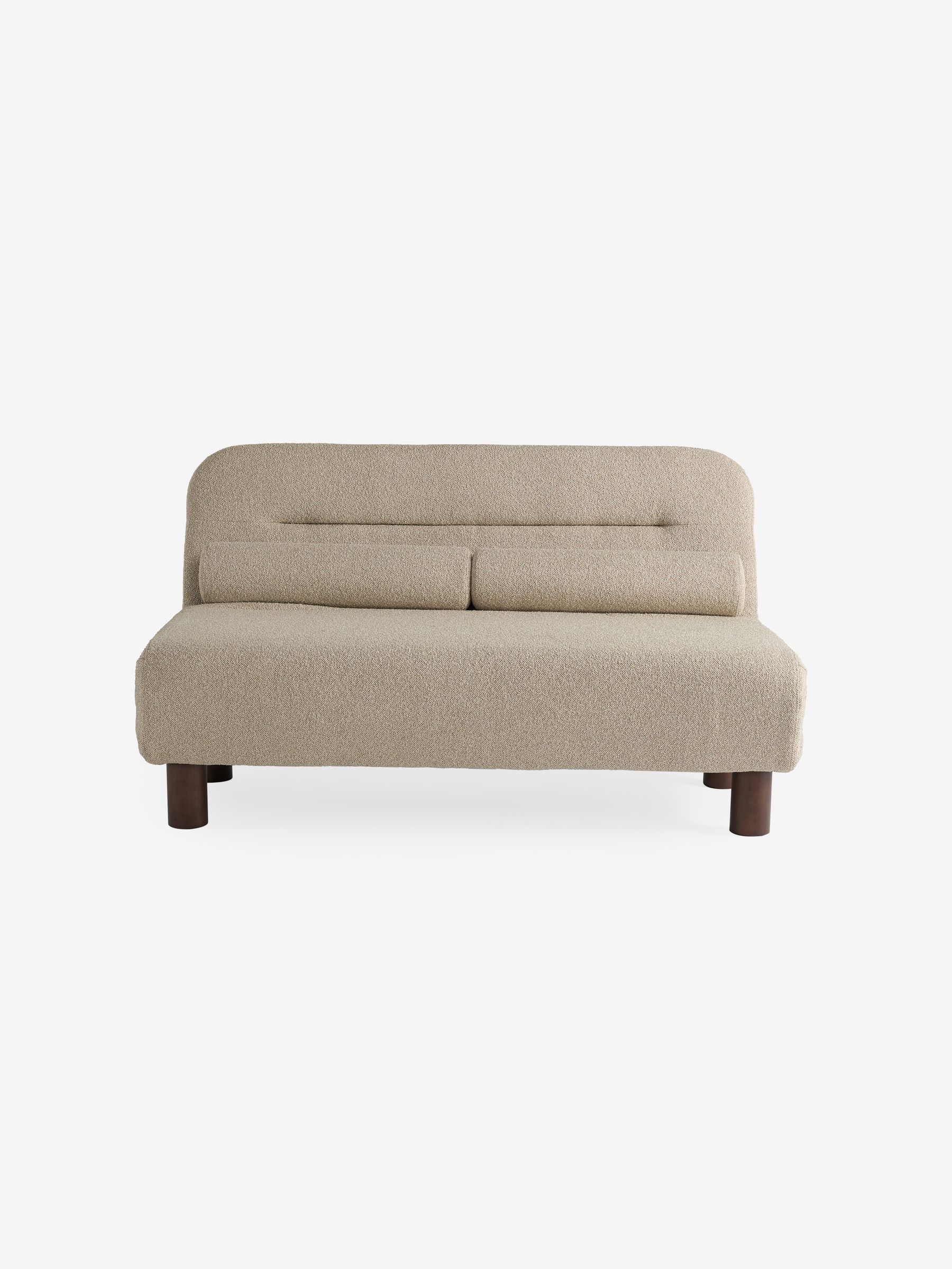 Large Maxton 2 Seater Sofa Bed in Natural Linen Soft Touch Boucle - Image 7 of 7 Large Maxton 2 Seater Sofa Bed in Natural Linen Soft Touch Boucle - Image 7 of 7