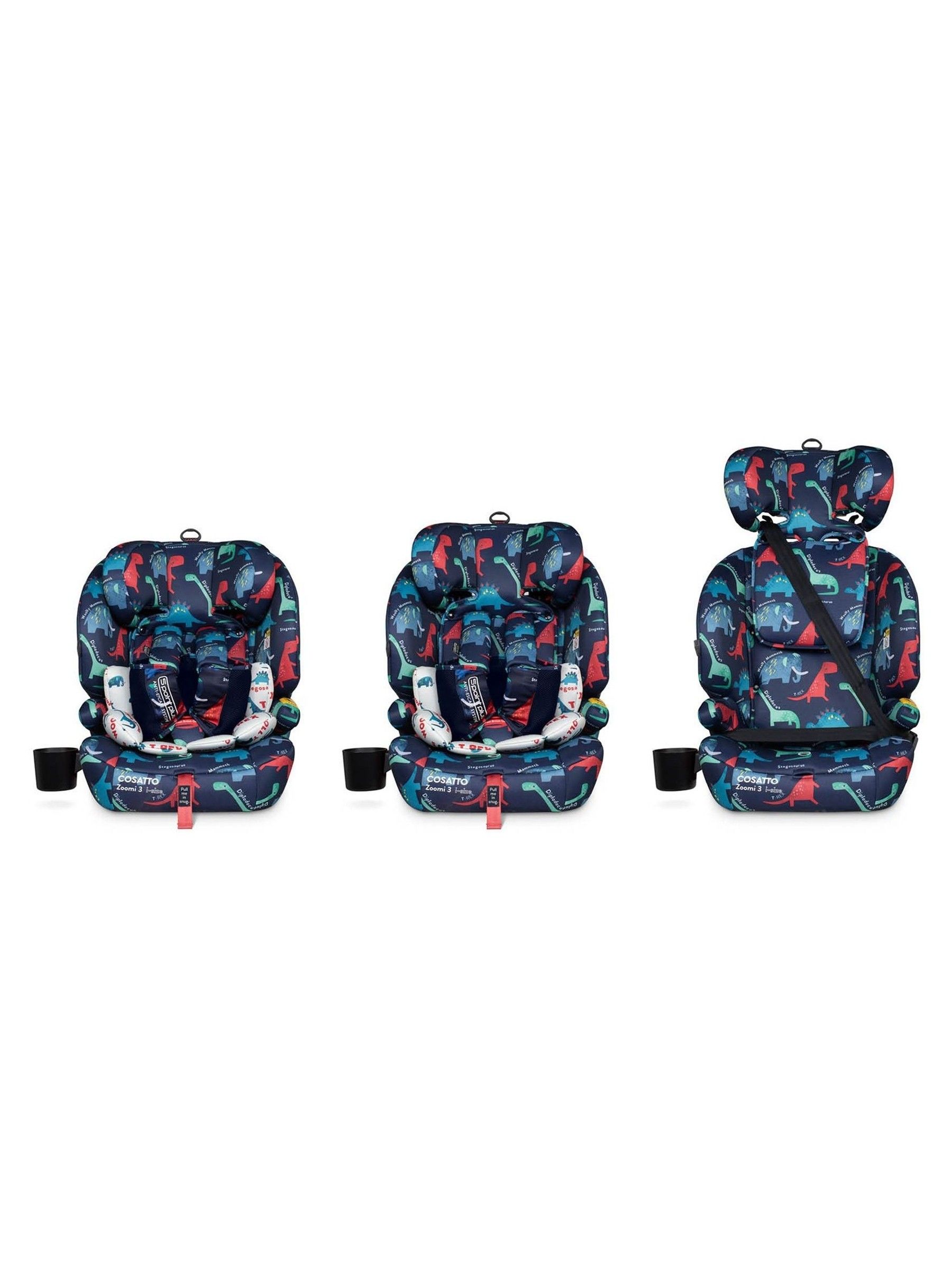 Cosatto D is for Dino Zoomi 3 i-Size Carseat - Image 2 of 4