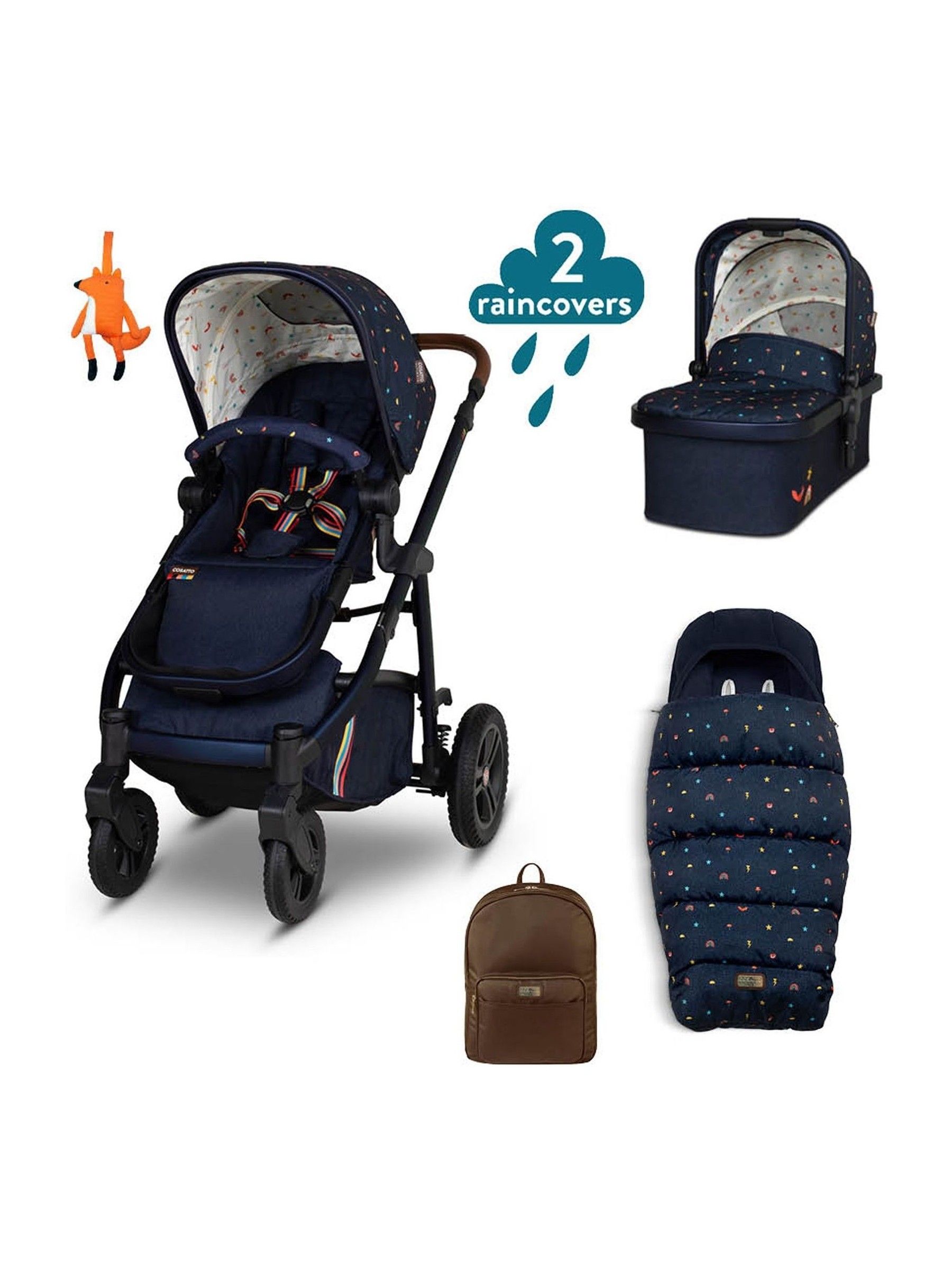 Cosatto Doodle Days Wow 3 Accessory Bundle - Image 1 of 8