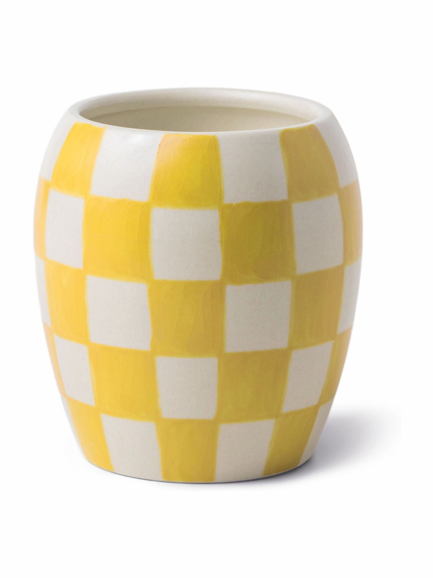 Paddywax Checkmate Golden Checkered Porcelain Candle 311g - Image 3 of 3