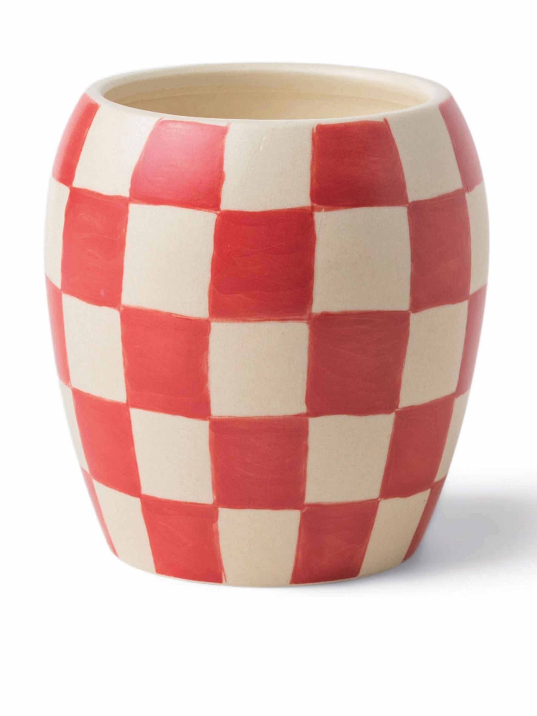 Paddywax Checkmate Rose & Santal Checkered Porcelain Candle 311g - Image 3 of 3 Paddywax Checkmate Rose & Santal Checkered Porcelain Candle 311g - Image 3 of 3