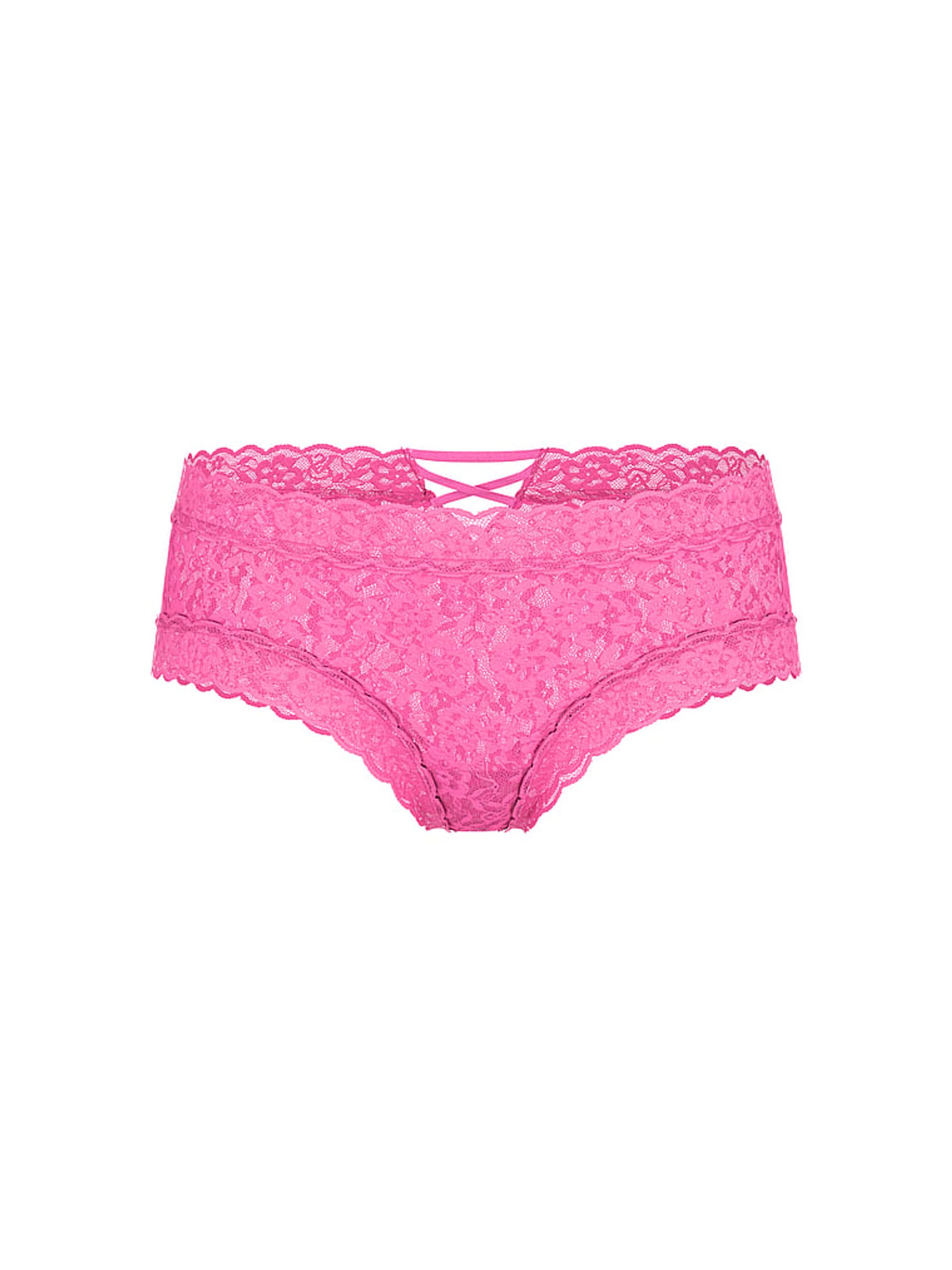 Ultra Pink Cheeky Strappy Back Knickers - Image 3 of 3