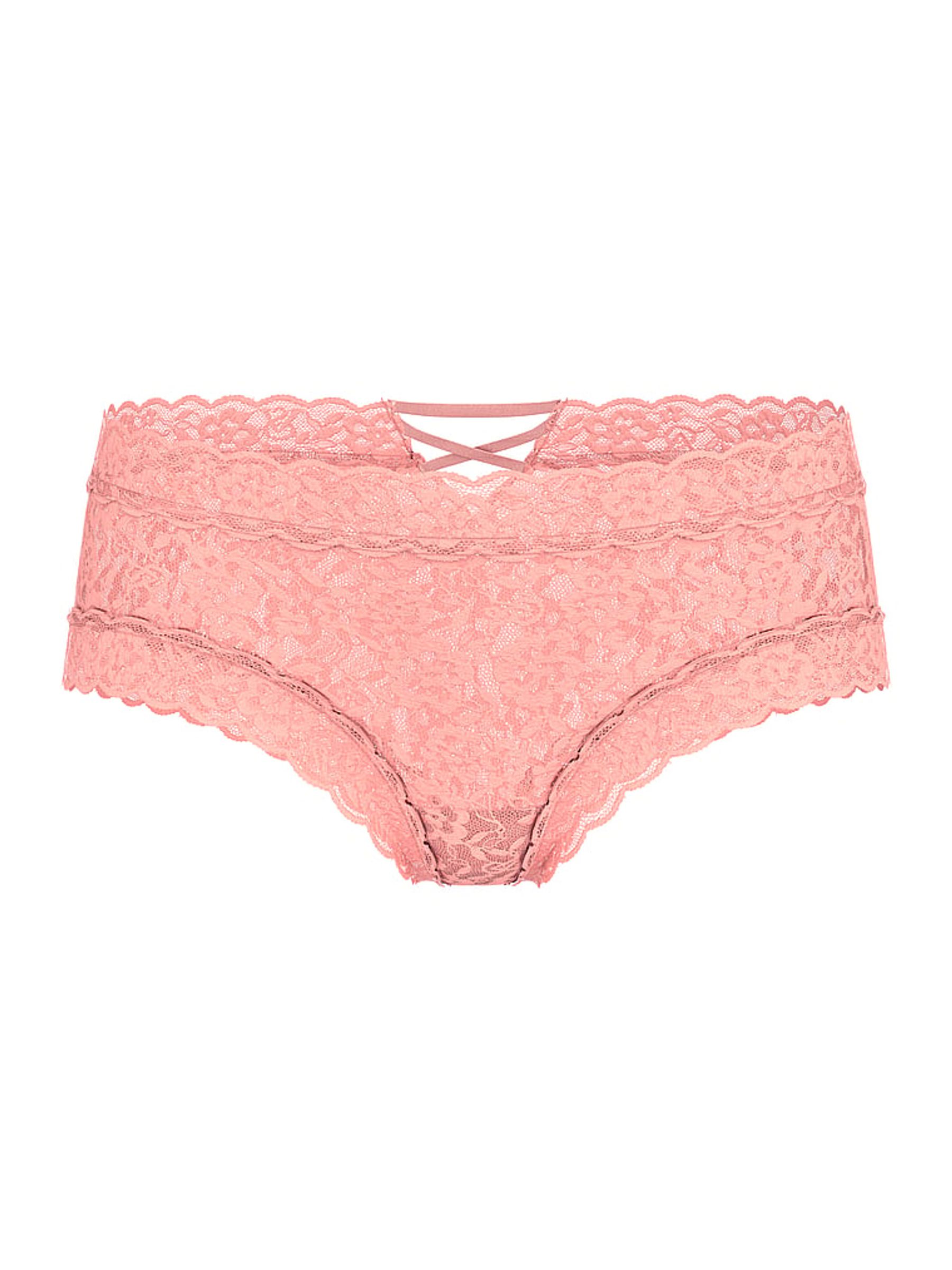 Peachy Orange Cheeky Strappy Back Knickers - Image 3 of 3