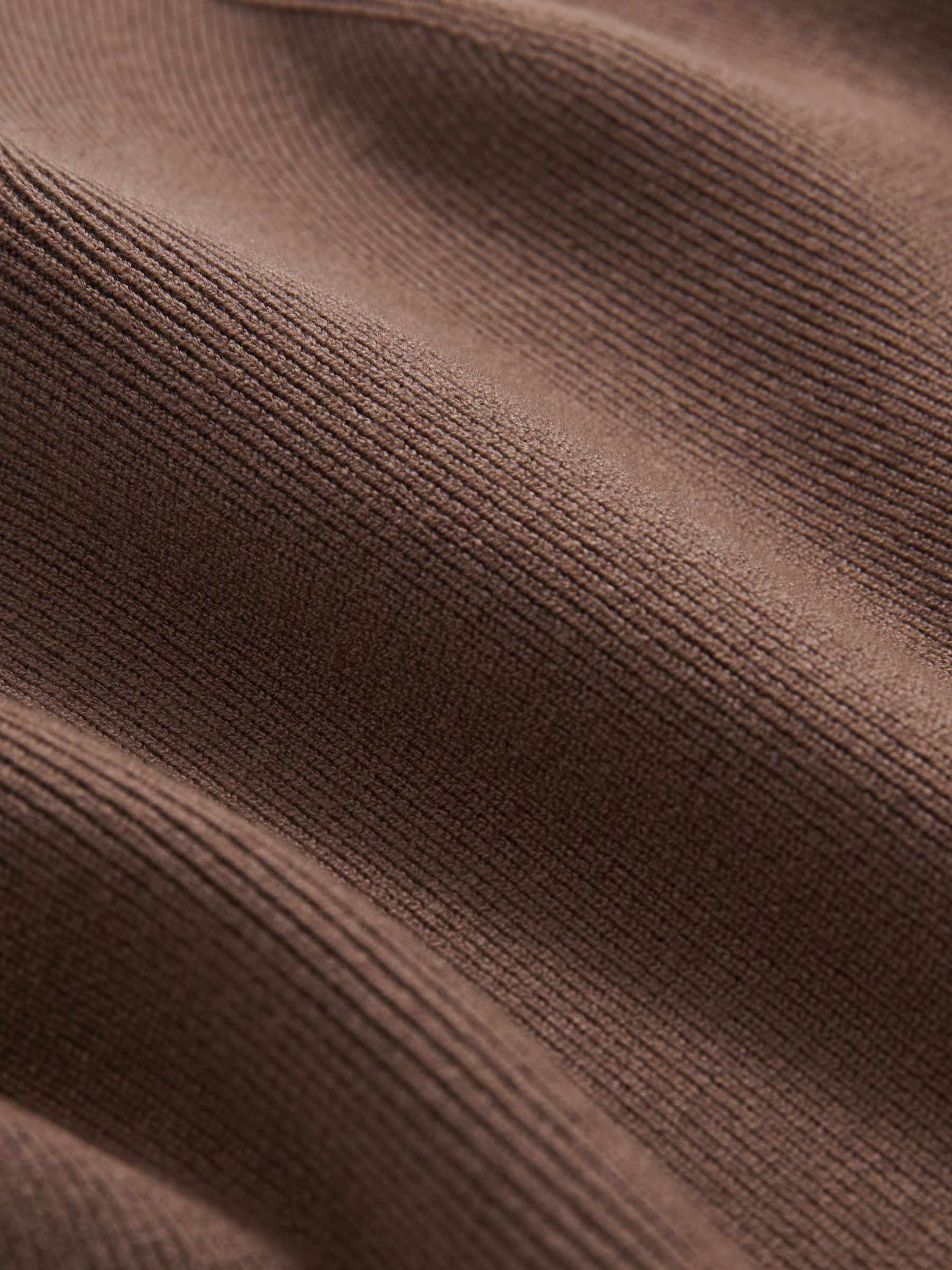 Lyocell-Blend Knitted Vest in Mink - Image 6 of 6