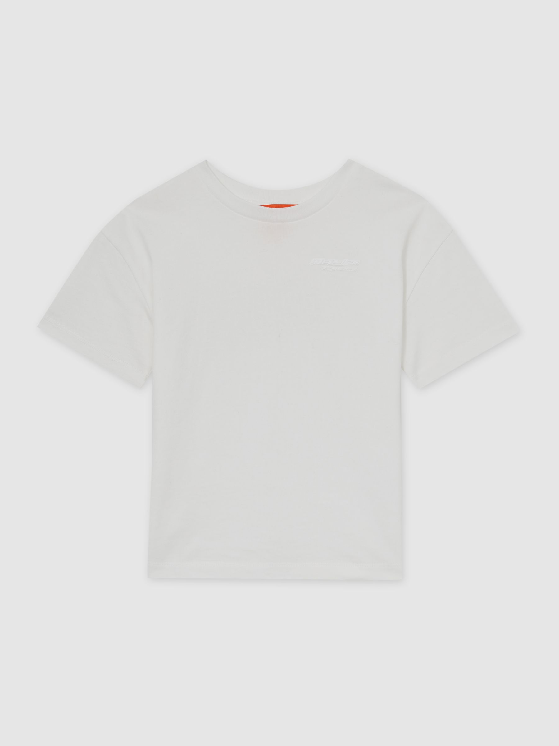 13-14 yrs McLaren F1 Team Oversize Logo T-Shirt Unisex Fit in White - Image 1 of 8