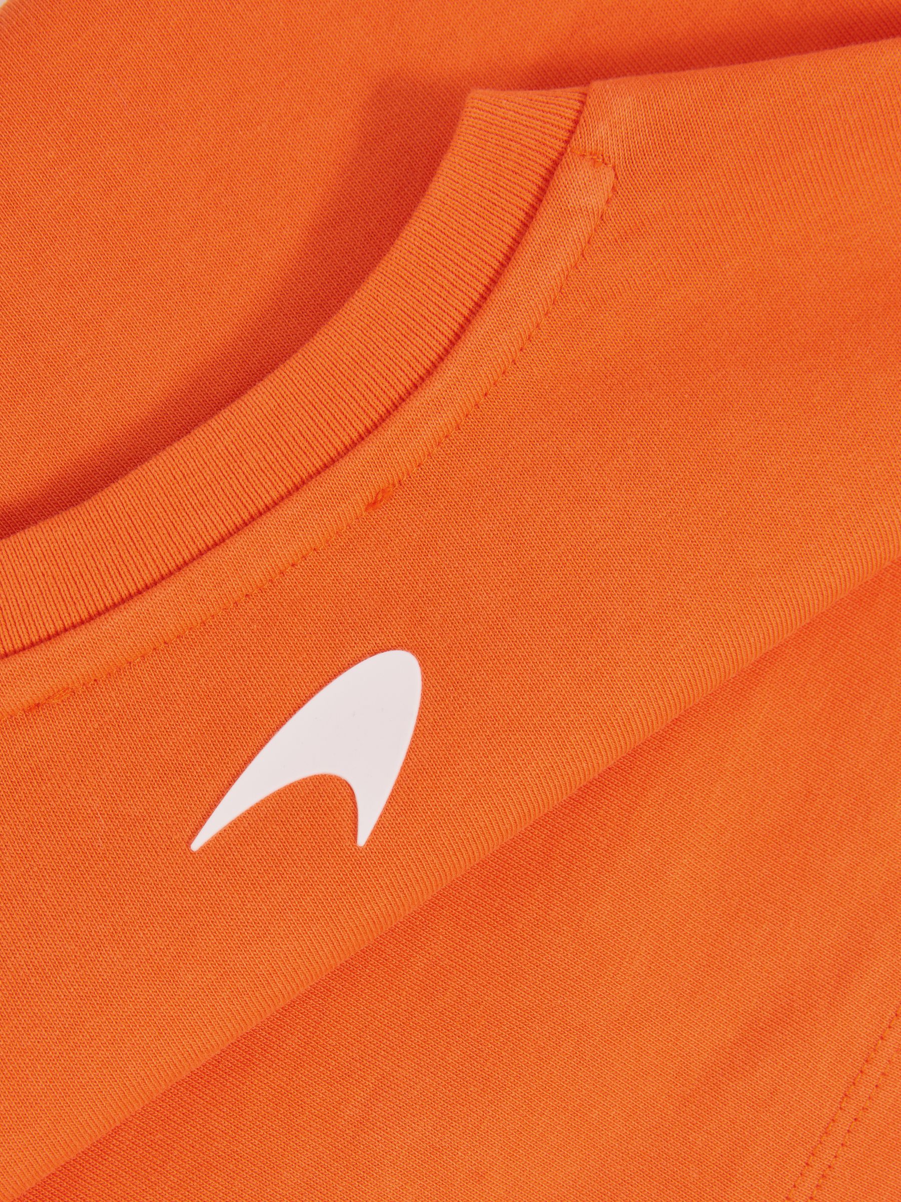 13-14 yrs McLaren F1 Team Oversize Logo T-Shirt Unisex Fit in Papaya - Image 8 of 8