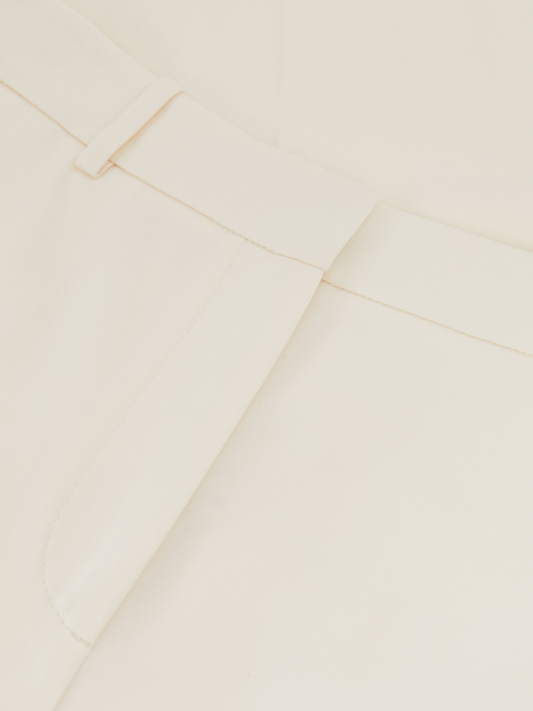 Petite Wide-Leg Tailored Trousers in Cream - image 4