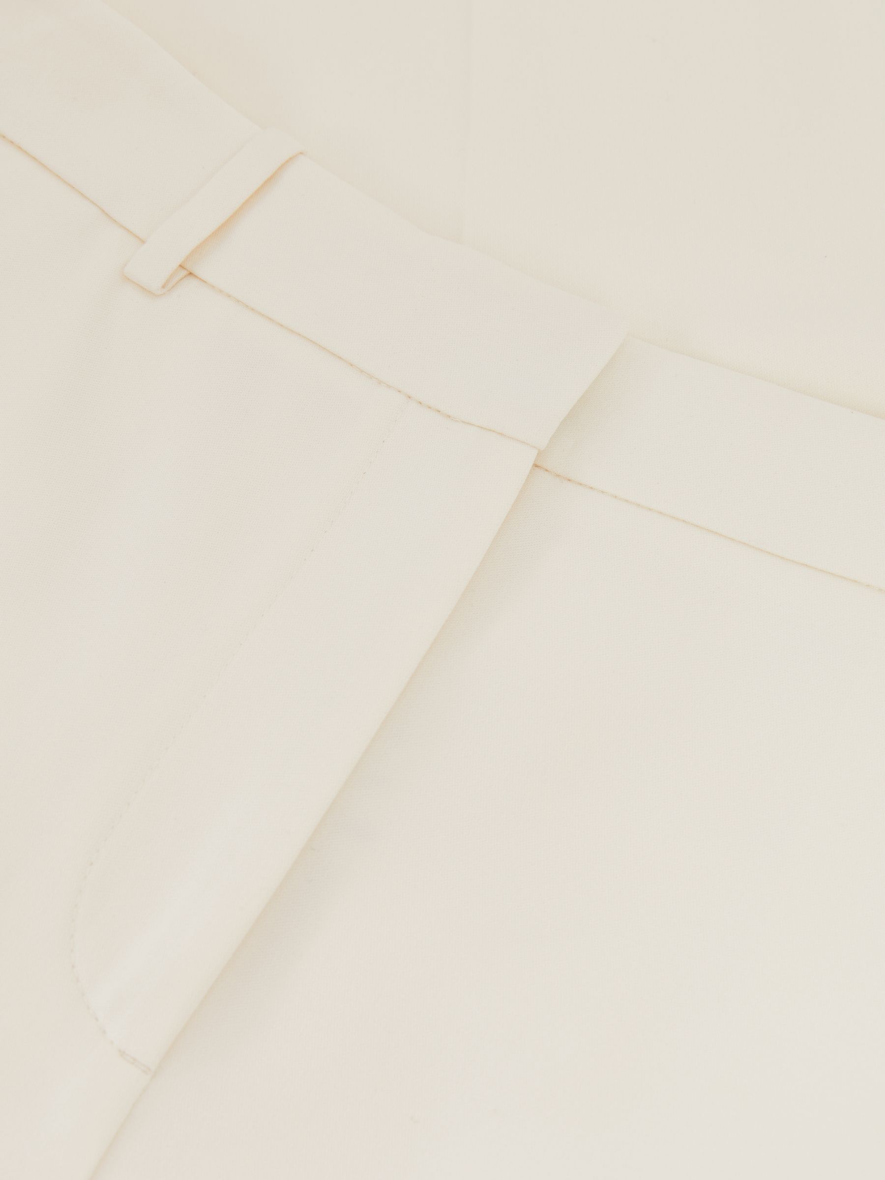 Wide-Leg Tailored Trousers in Cream - Image 6 of 6