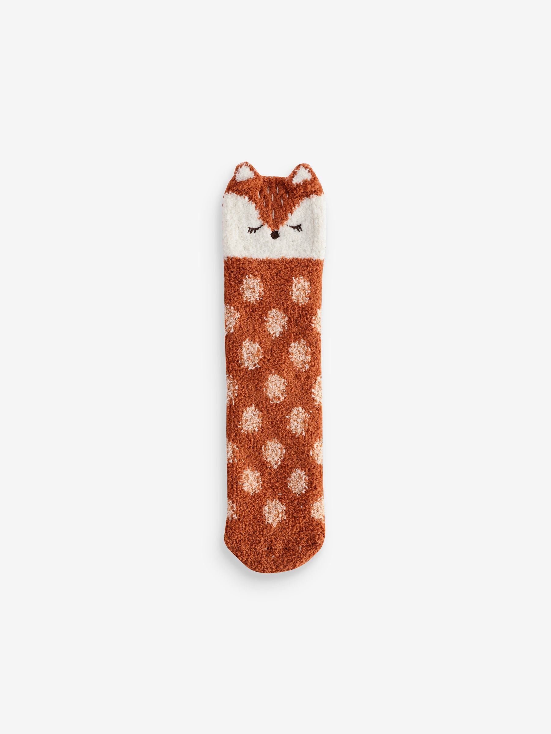 Orange Fox Socks In Box - Image 2 of 2