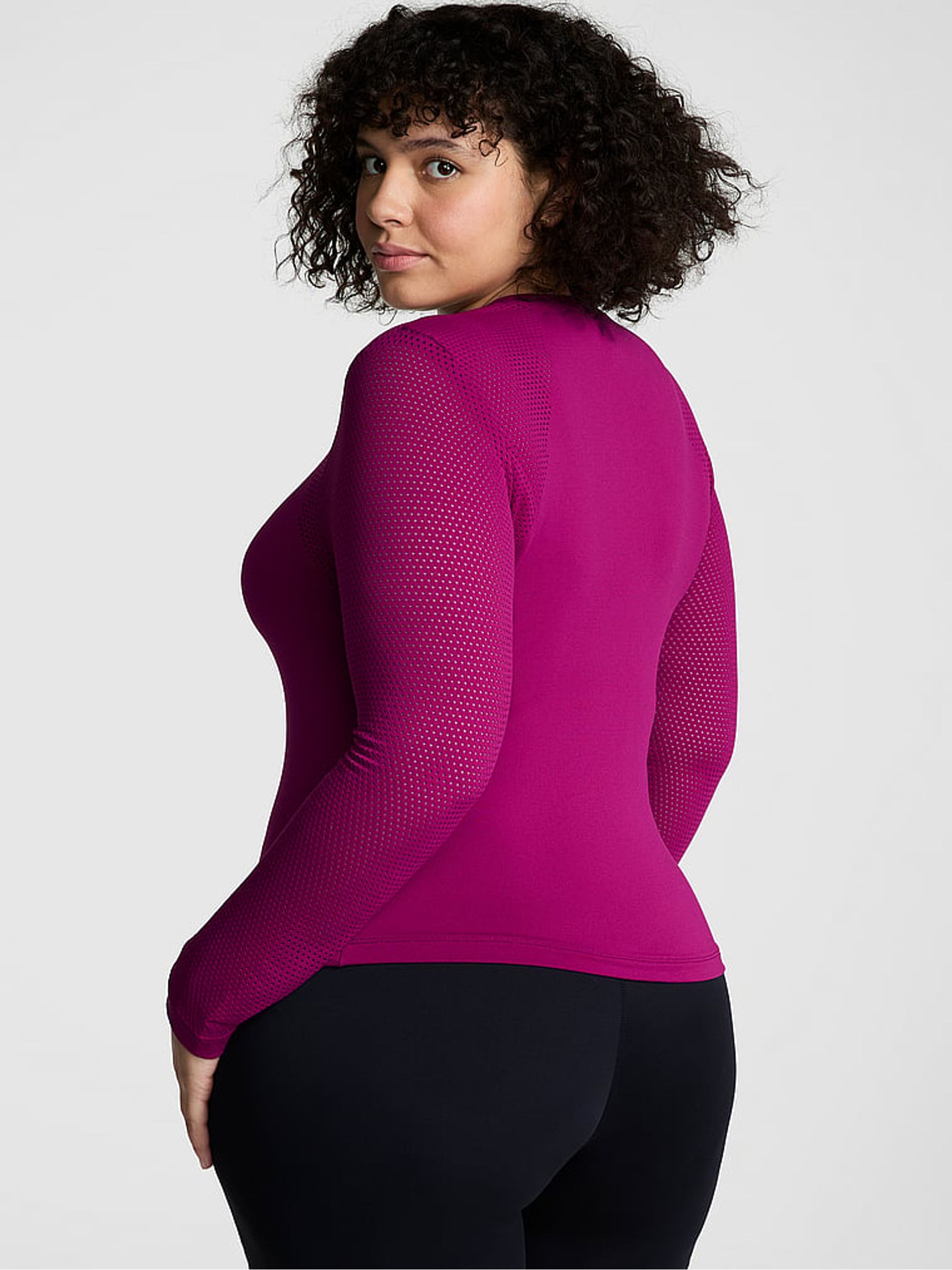 Thriller Purple Marl Long Sleeve T-Shirt - Image 1 of 3