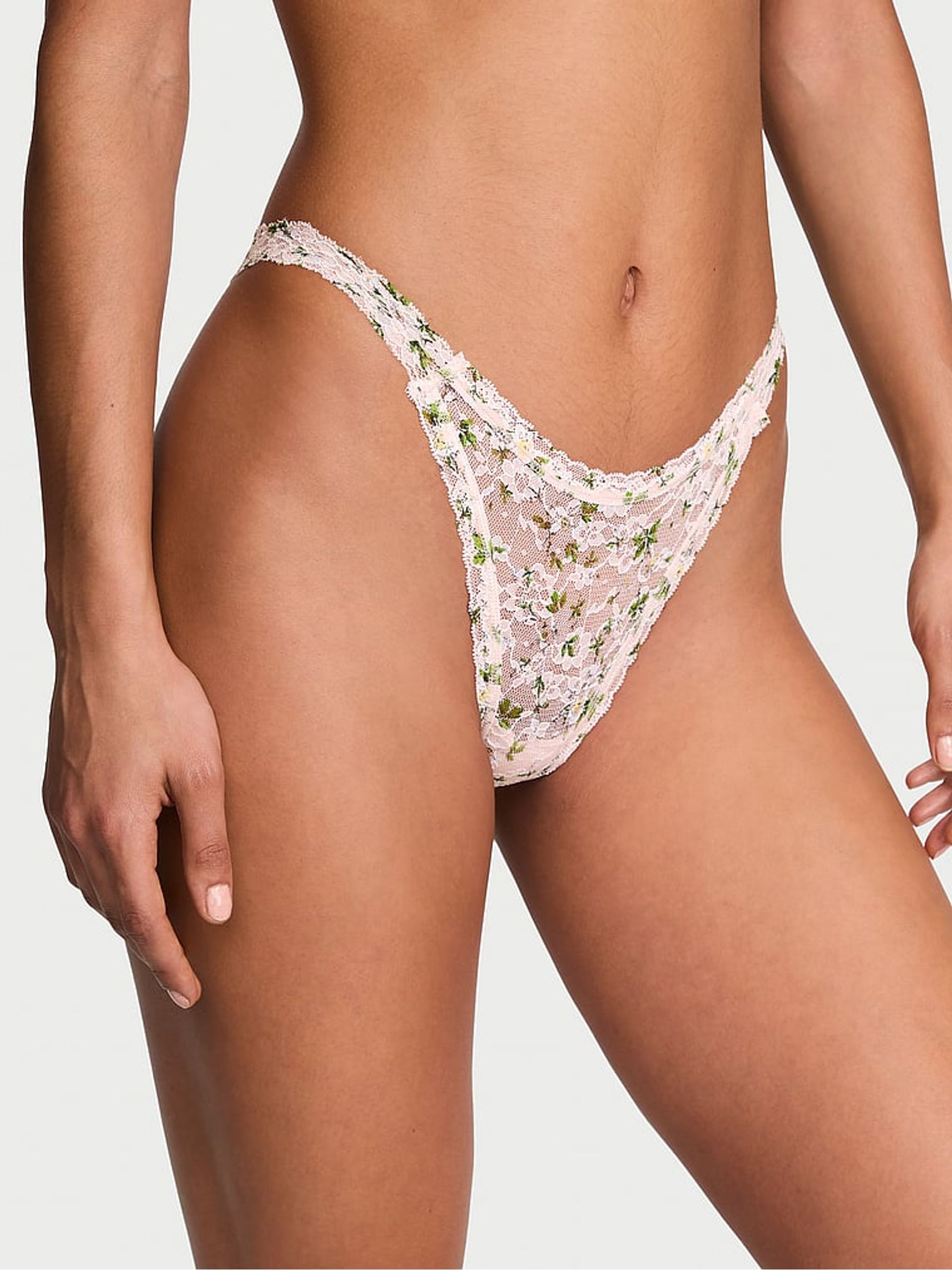 Purest Pink Brazilian Knickers - Image 1 of 4