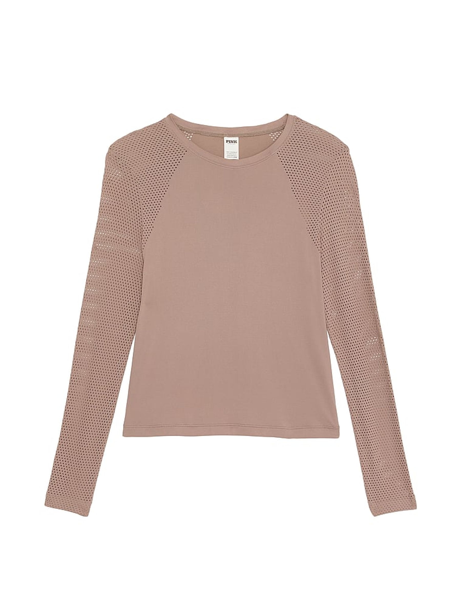 Iced Coffee Brown Marl Long Sleeve T-Shirt - Image 3 of 3