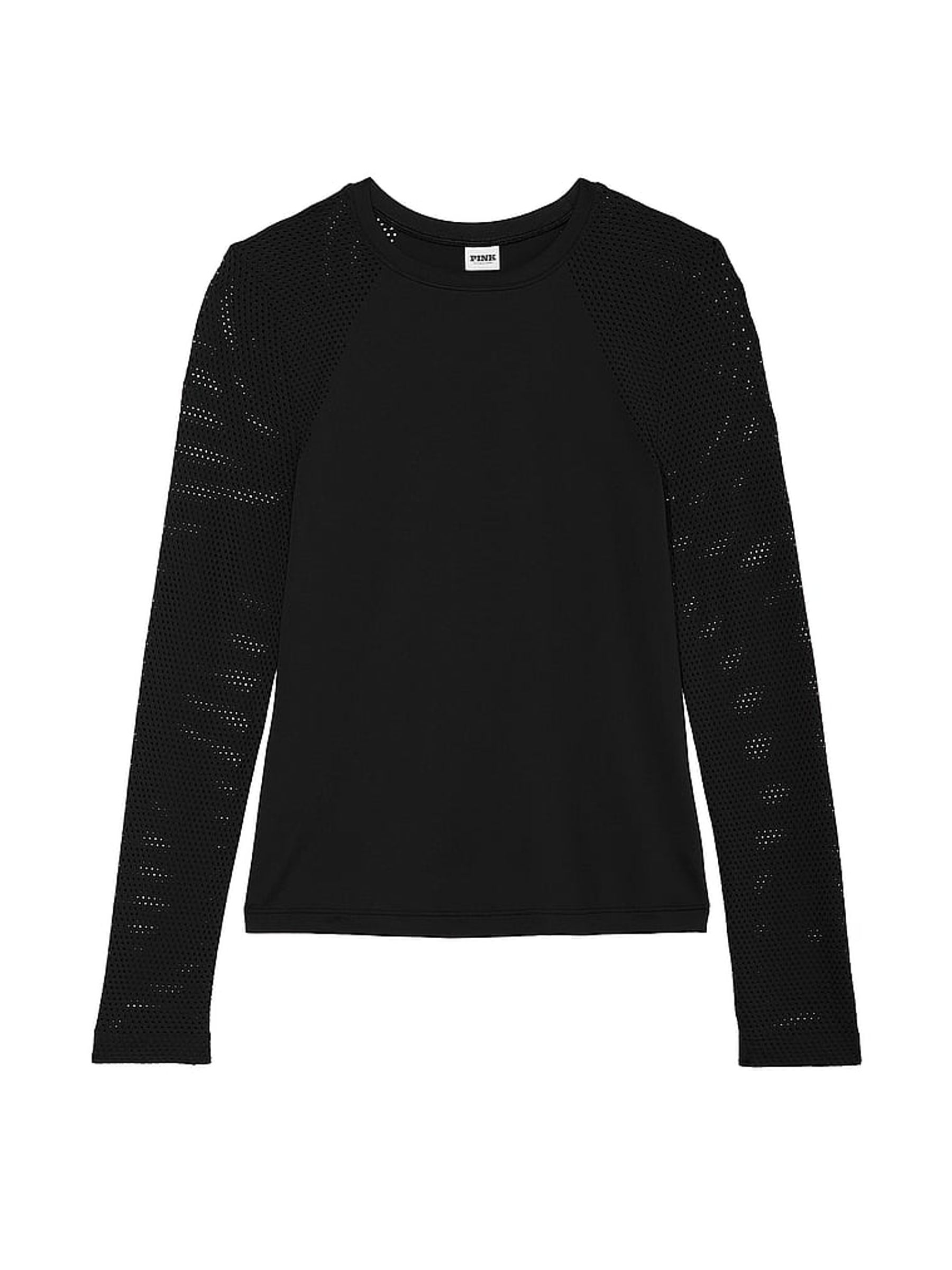 Black Marl Long Sleeve T-Shirt - Image 3 of 3