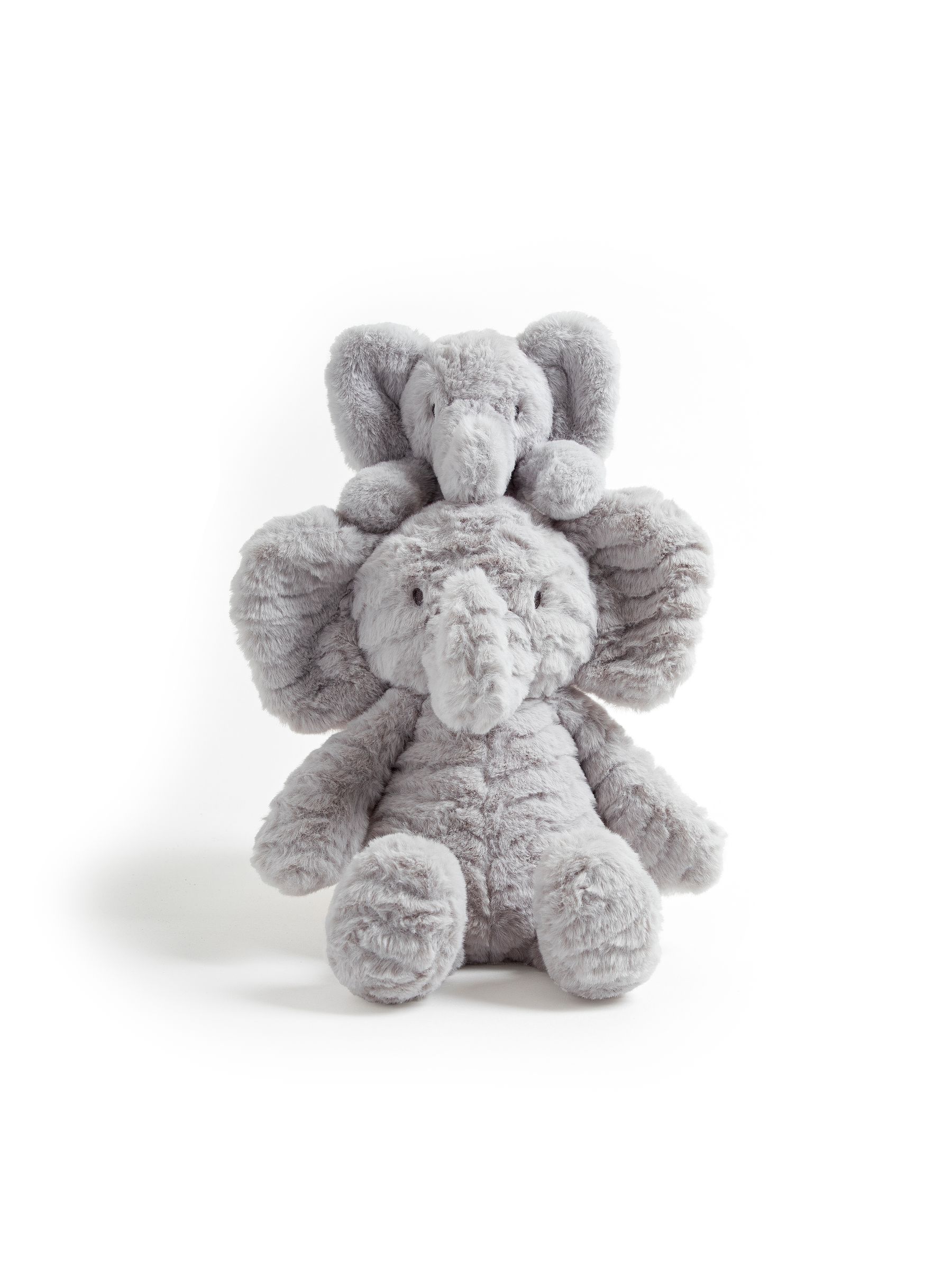 Grey Elbert Elephant Personalised Soft Toy Medium - Image 6 of 9