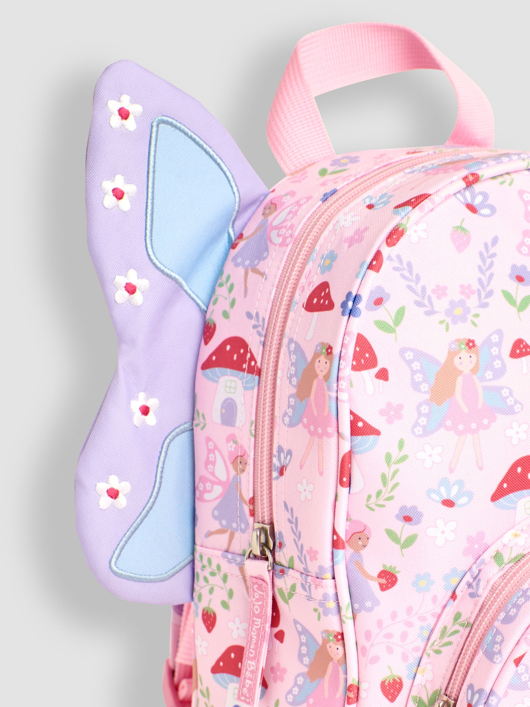 Personalised Fairy Printed Backpack with Wings - Image 5 of 6