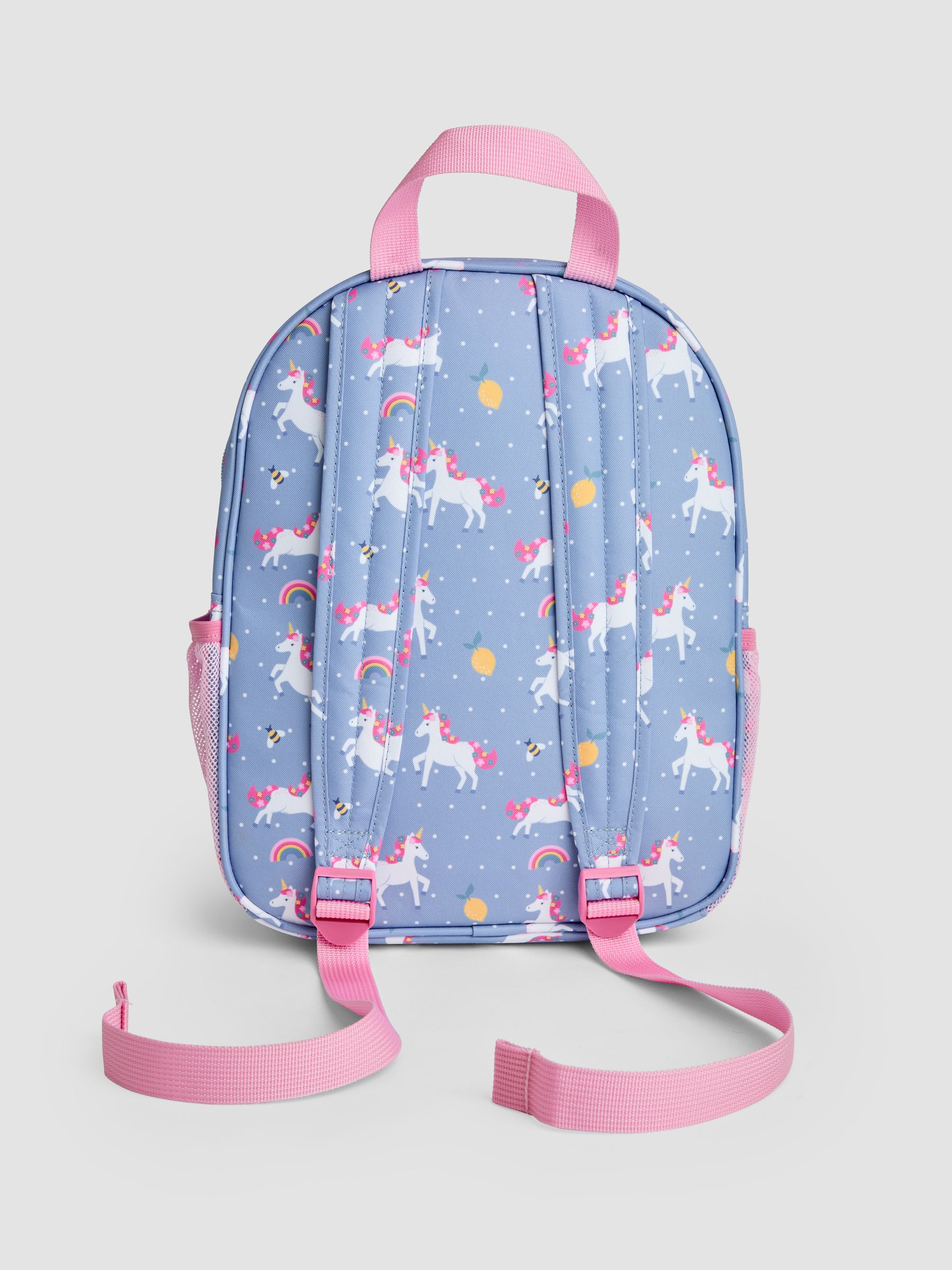 Purple Personalised Unicorn Medium Backpack - Image 7 of 7
