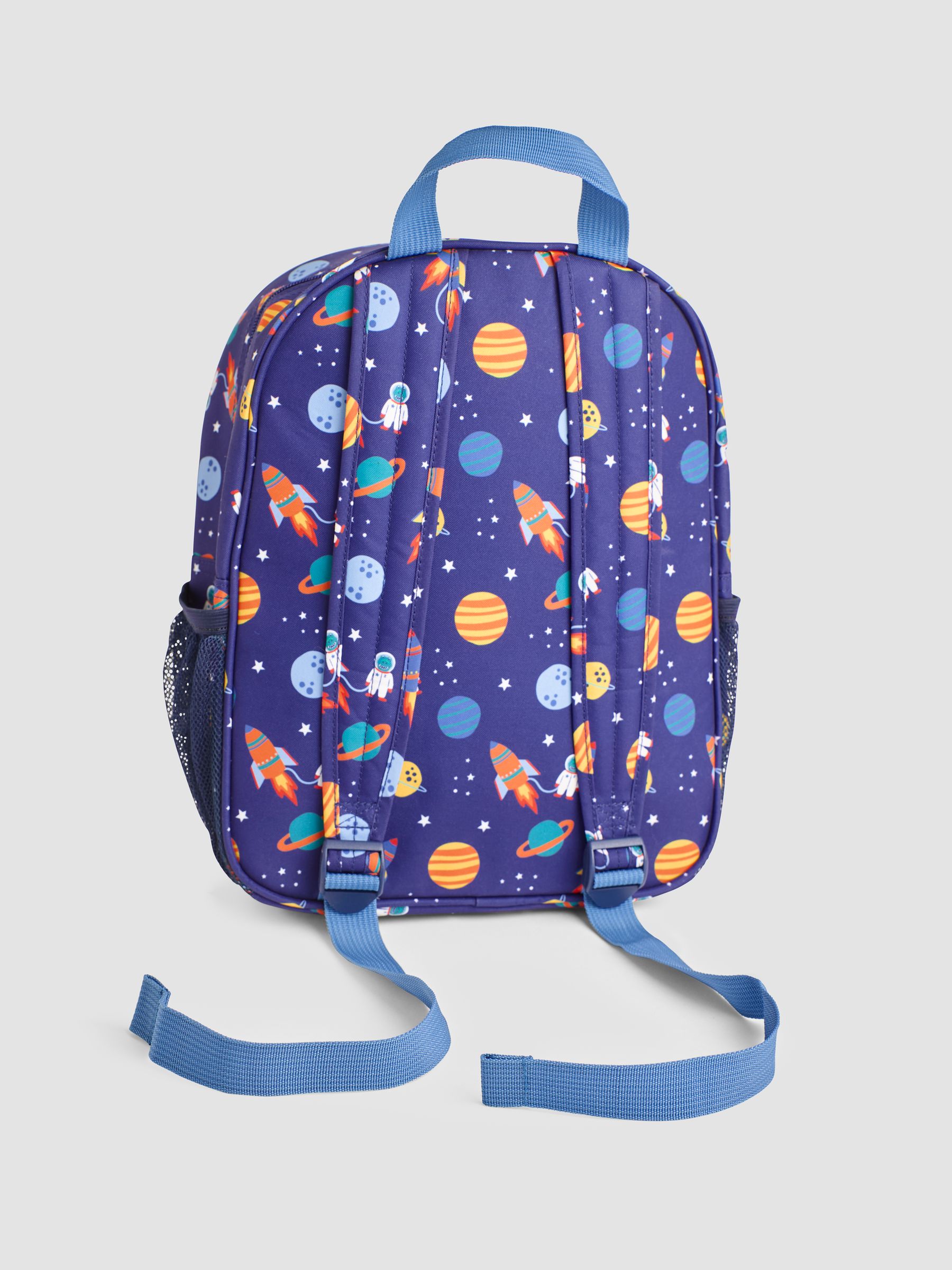 Blue Personalised Space Medium Backpack - Image 6 of 7