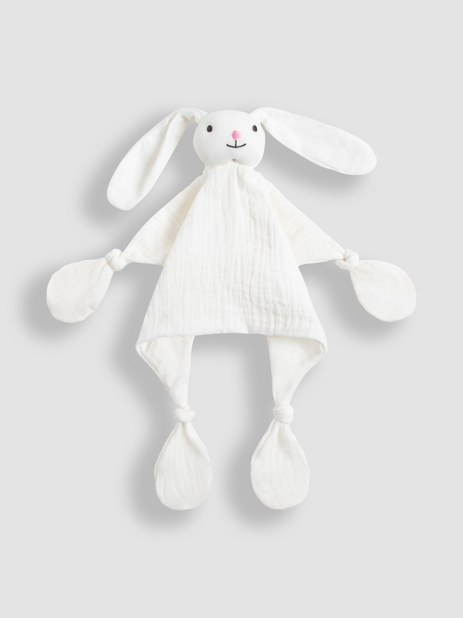 Personalised White Bunny Muslin Comforter - Image 3 of 4