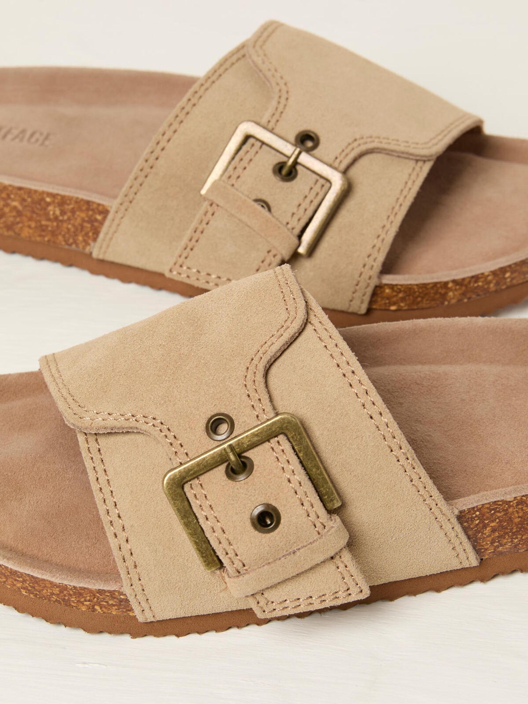 Mylor Stone Buckle Suede Footbed - Image 3 of 3
