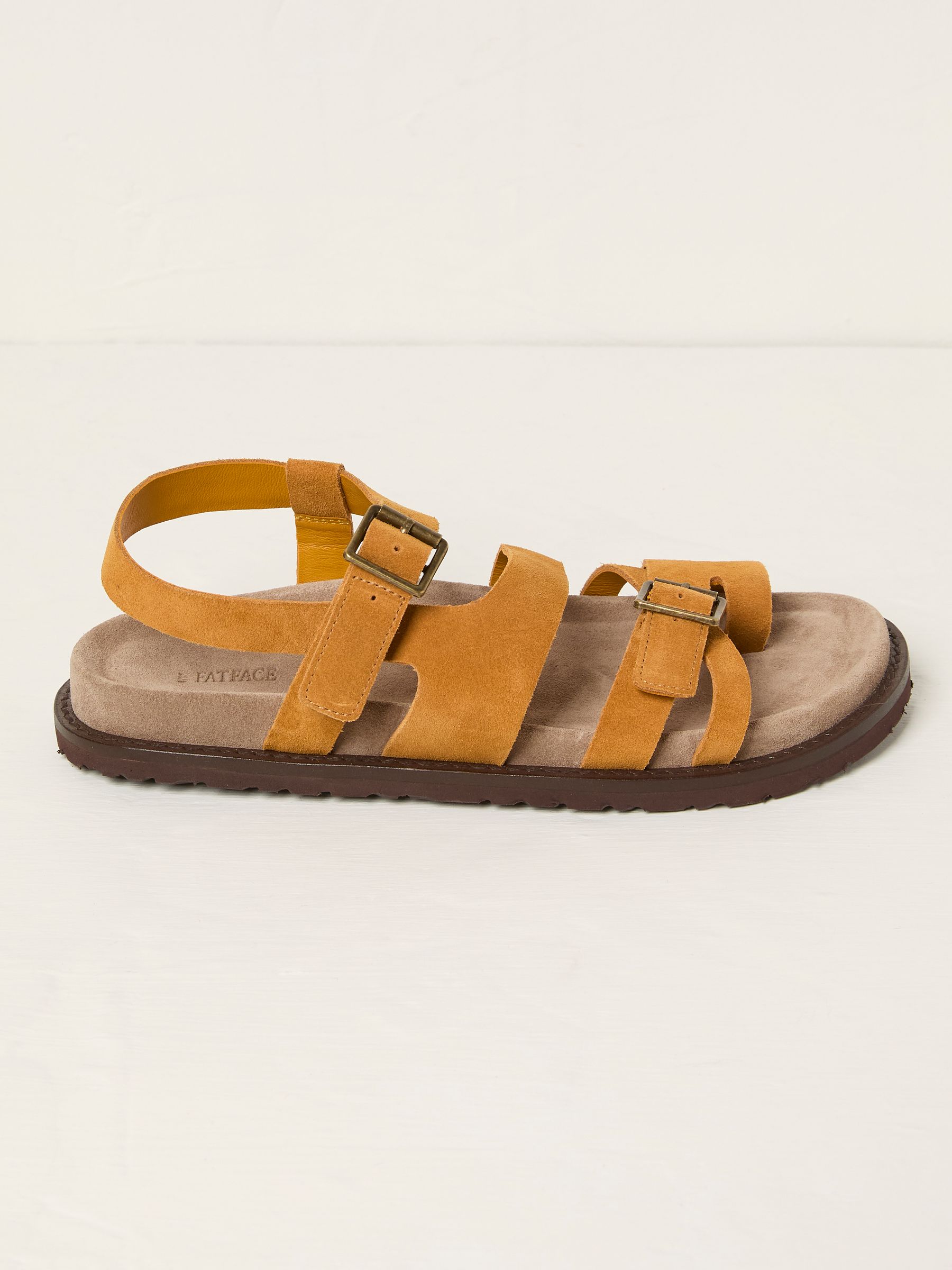 Ochre Yellow Toe Post Sandal - Image 1 of 3
