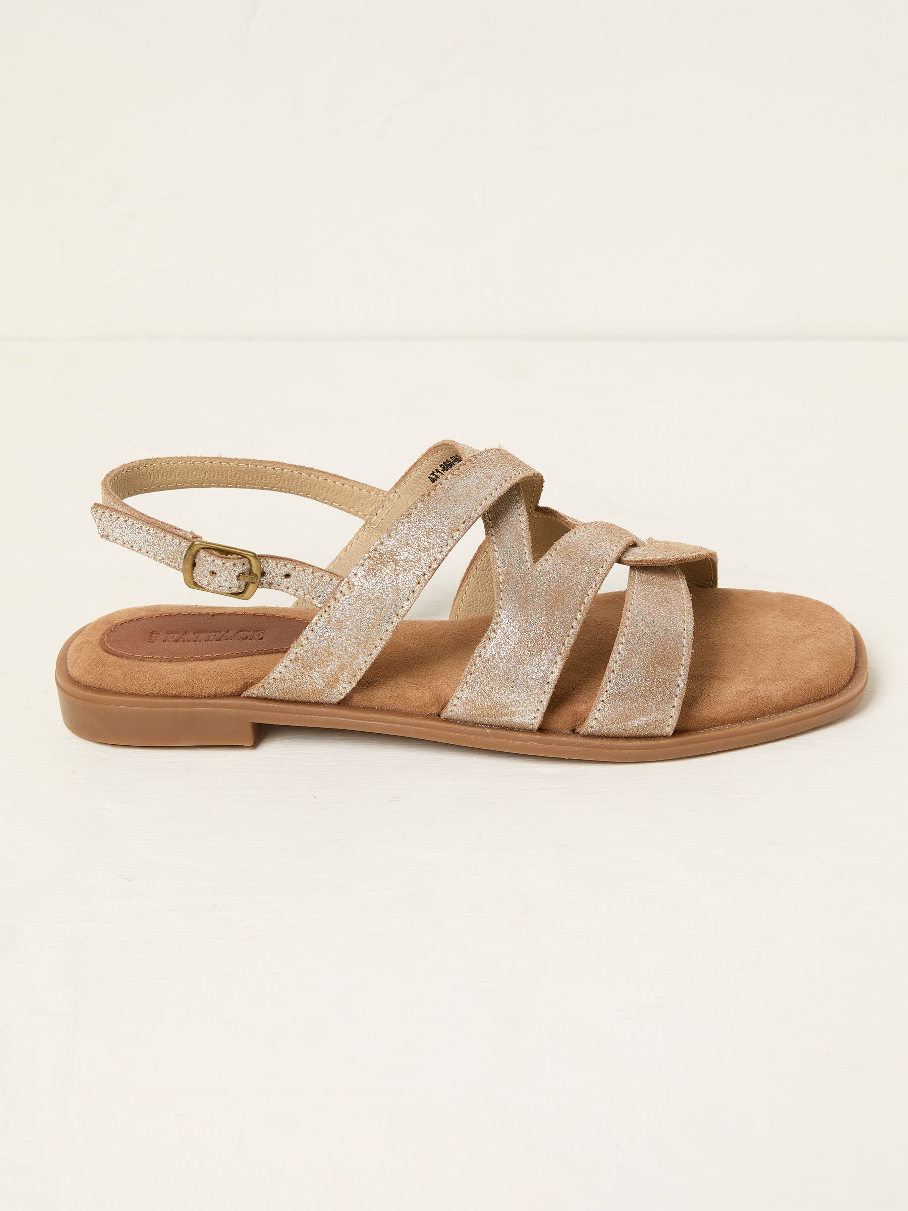 Coco Bronze Strappy Sandal - Image 1 of 3