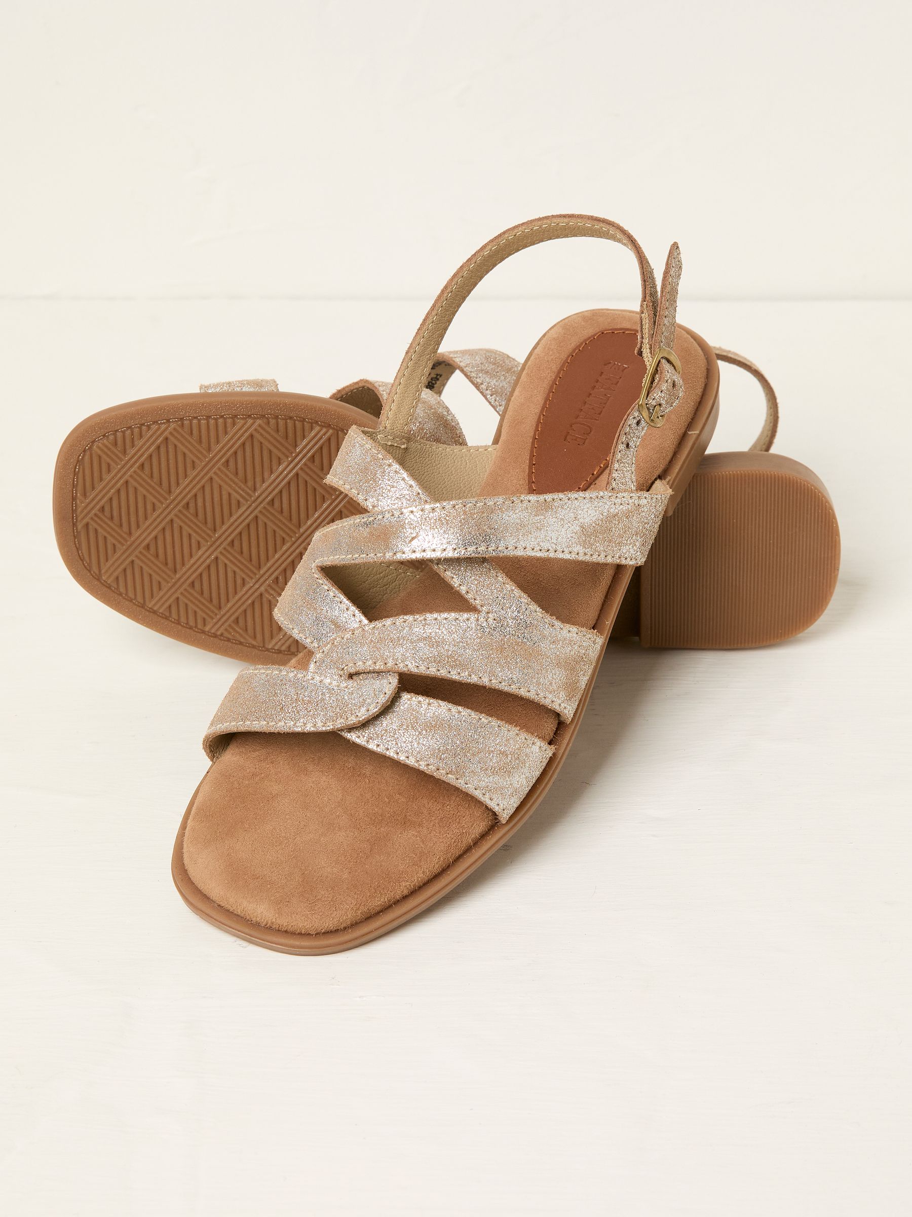Coco Bronze Strappy Sandal - Image 3 of 3
