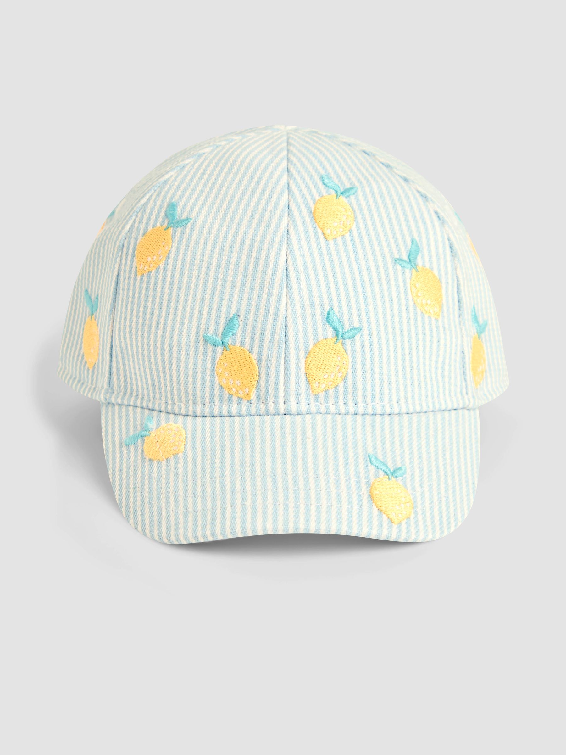 Blue Embroidered Cap - Image 2 of 4