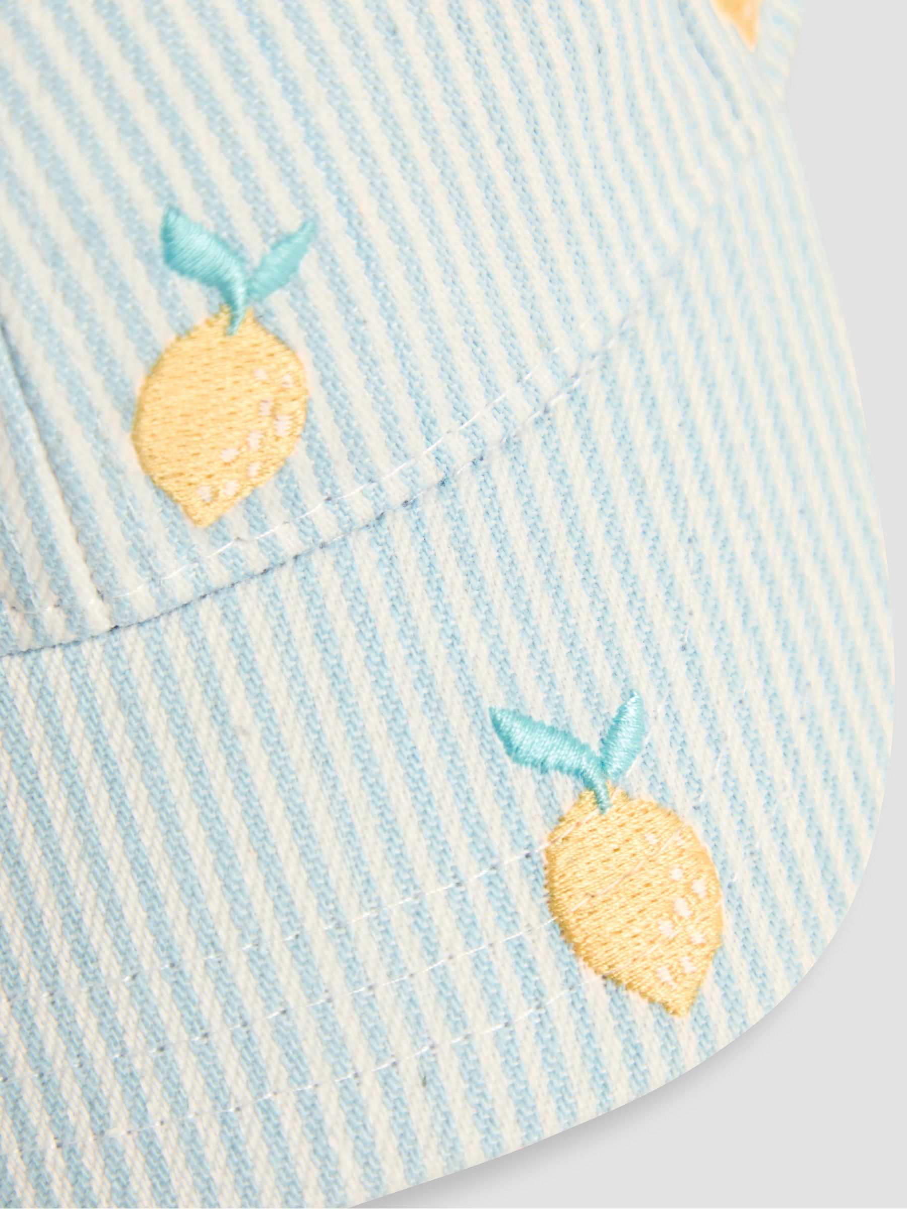 Blue Embroidered Cap - Image 4 of 4