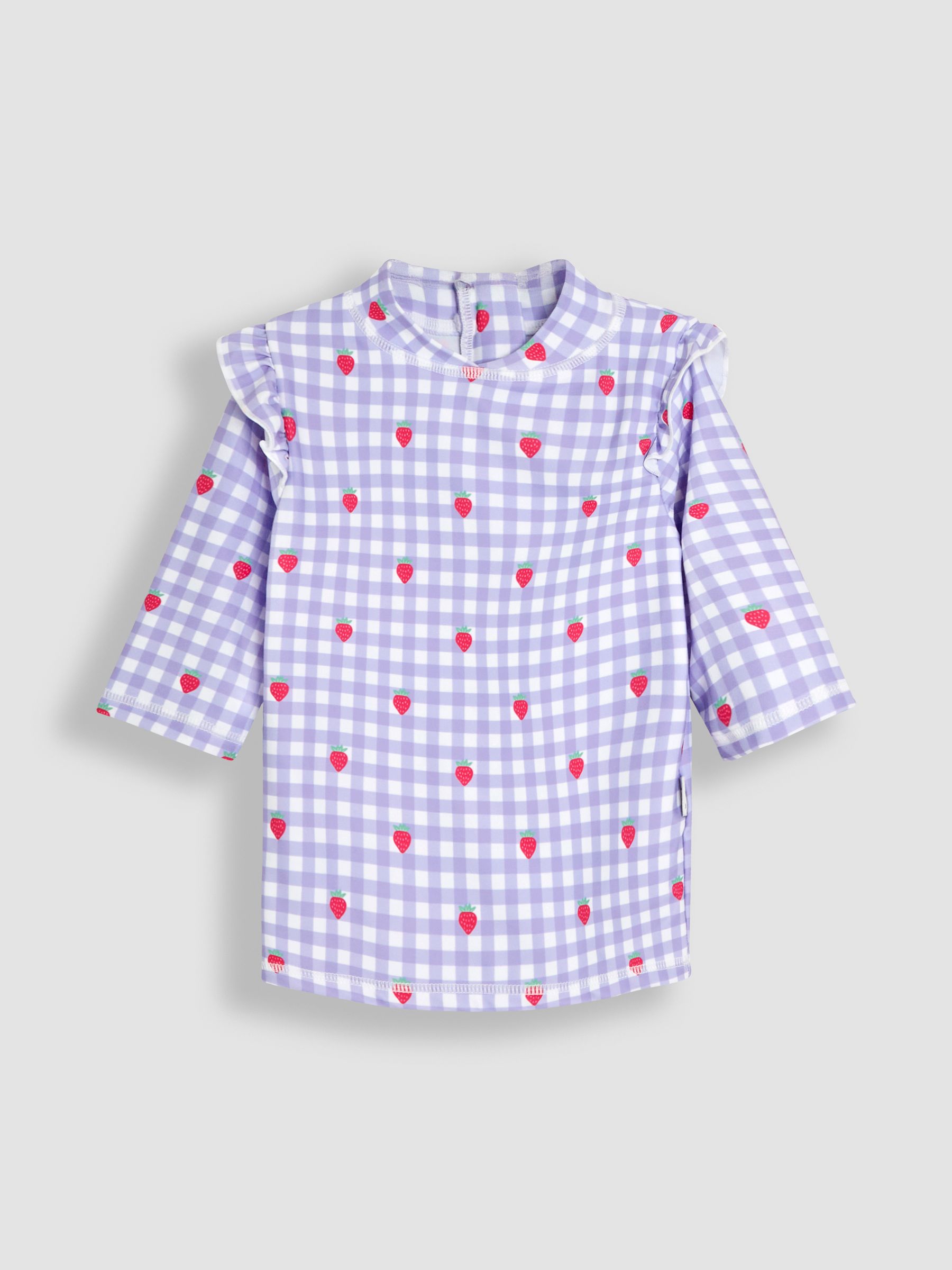 Gingham 2-Piece Sun Protection Suit - Image 2 of 6