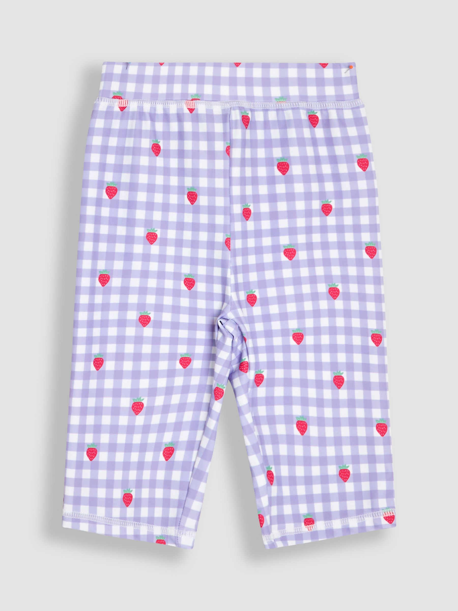 Gingham 2-Piece Sun Protection Suit - Image 4 of 6