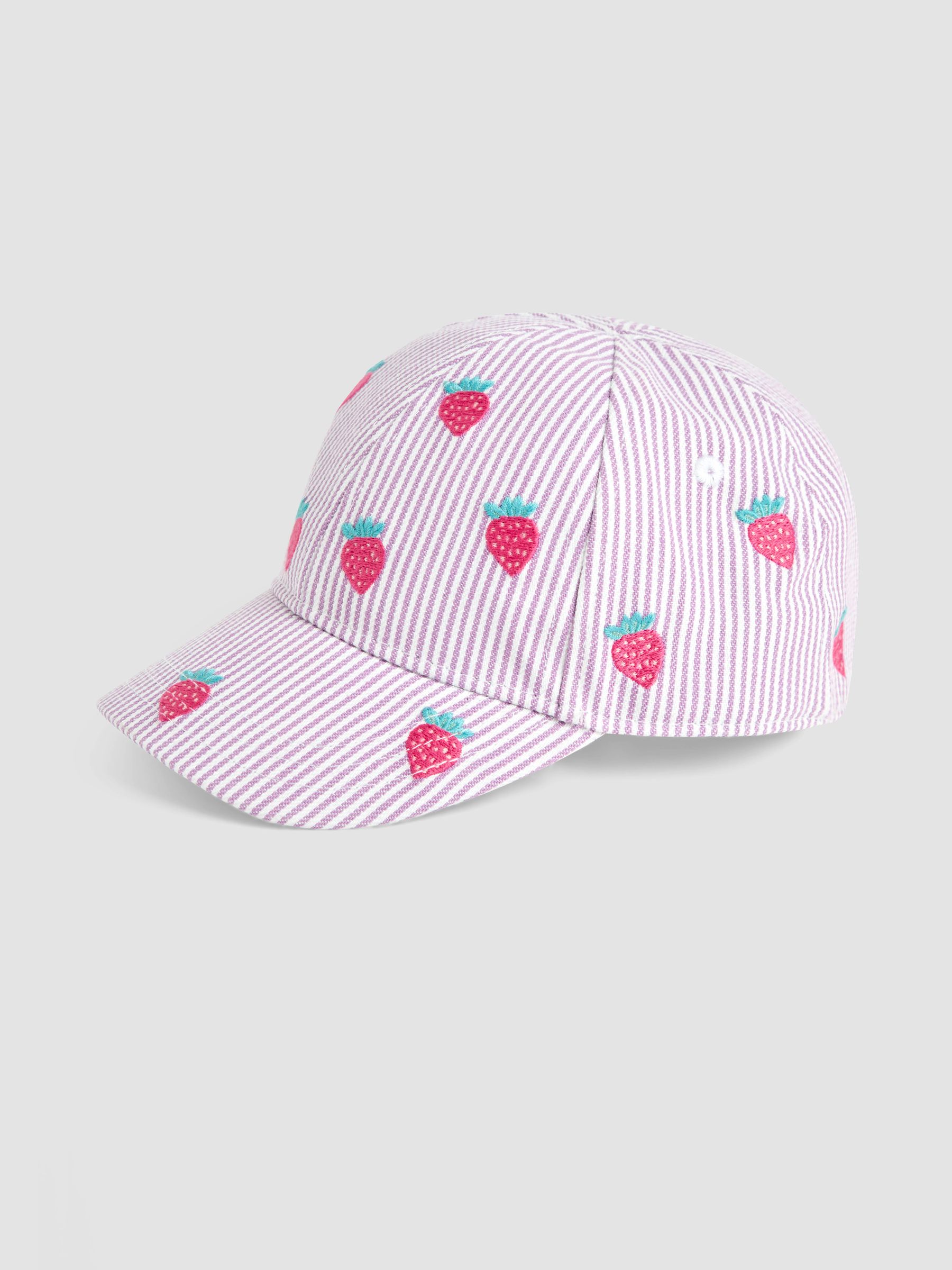 Lilac Embroidered Cap - Image 1 of 4