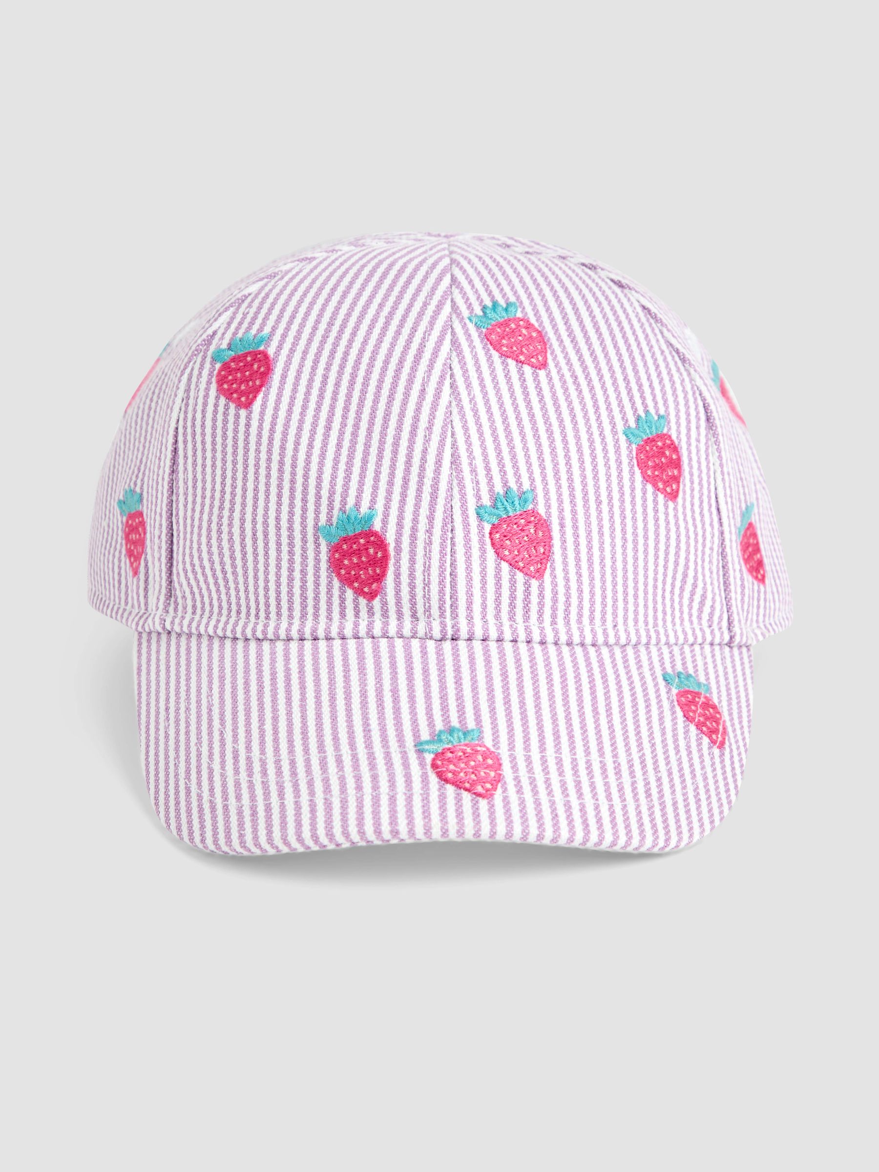 Lilac Embroidered Cap - Image 2 of 4