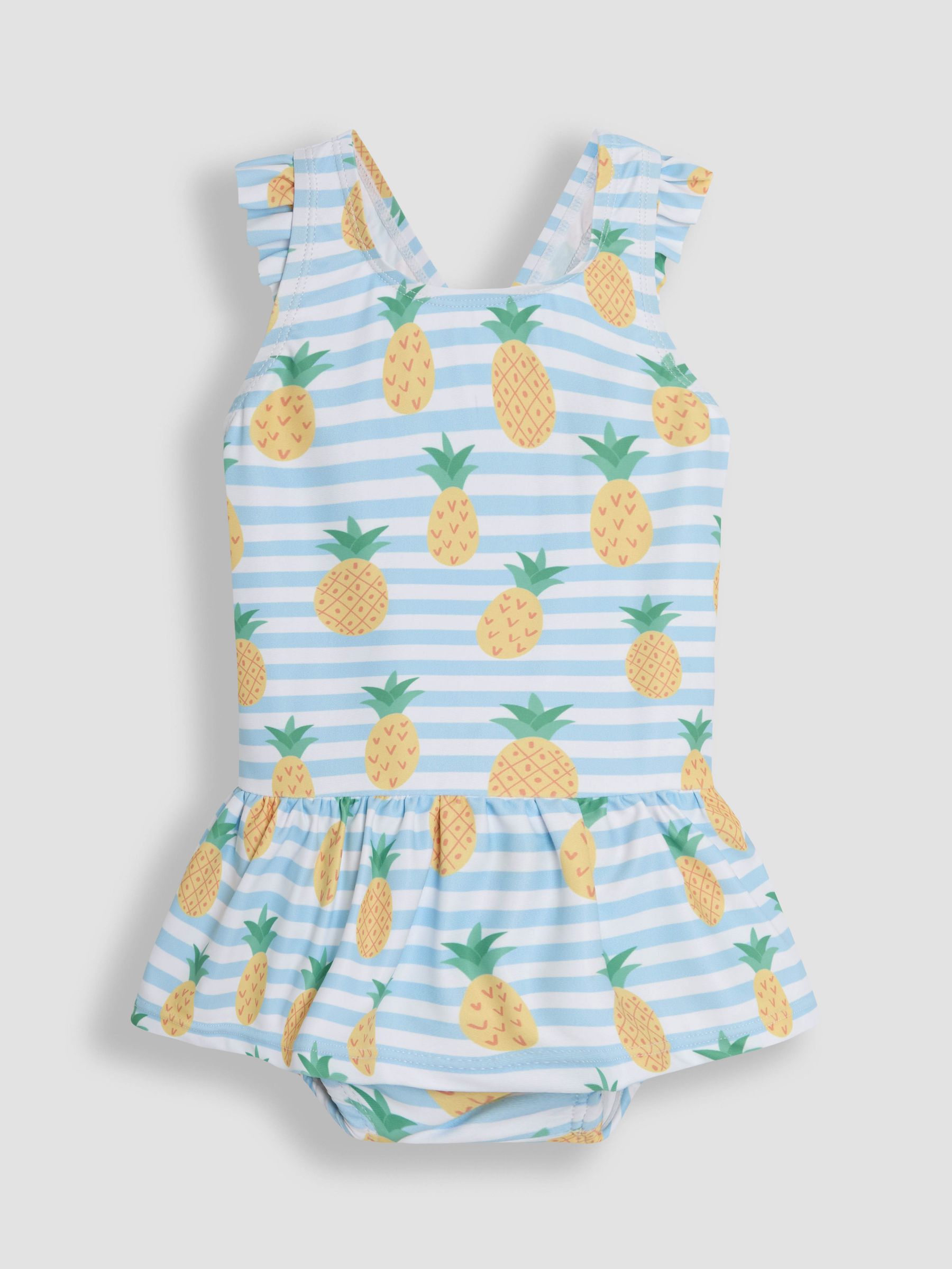 Stripe Swimsuit with Nappy - Image 1 of 3