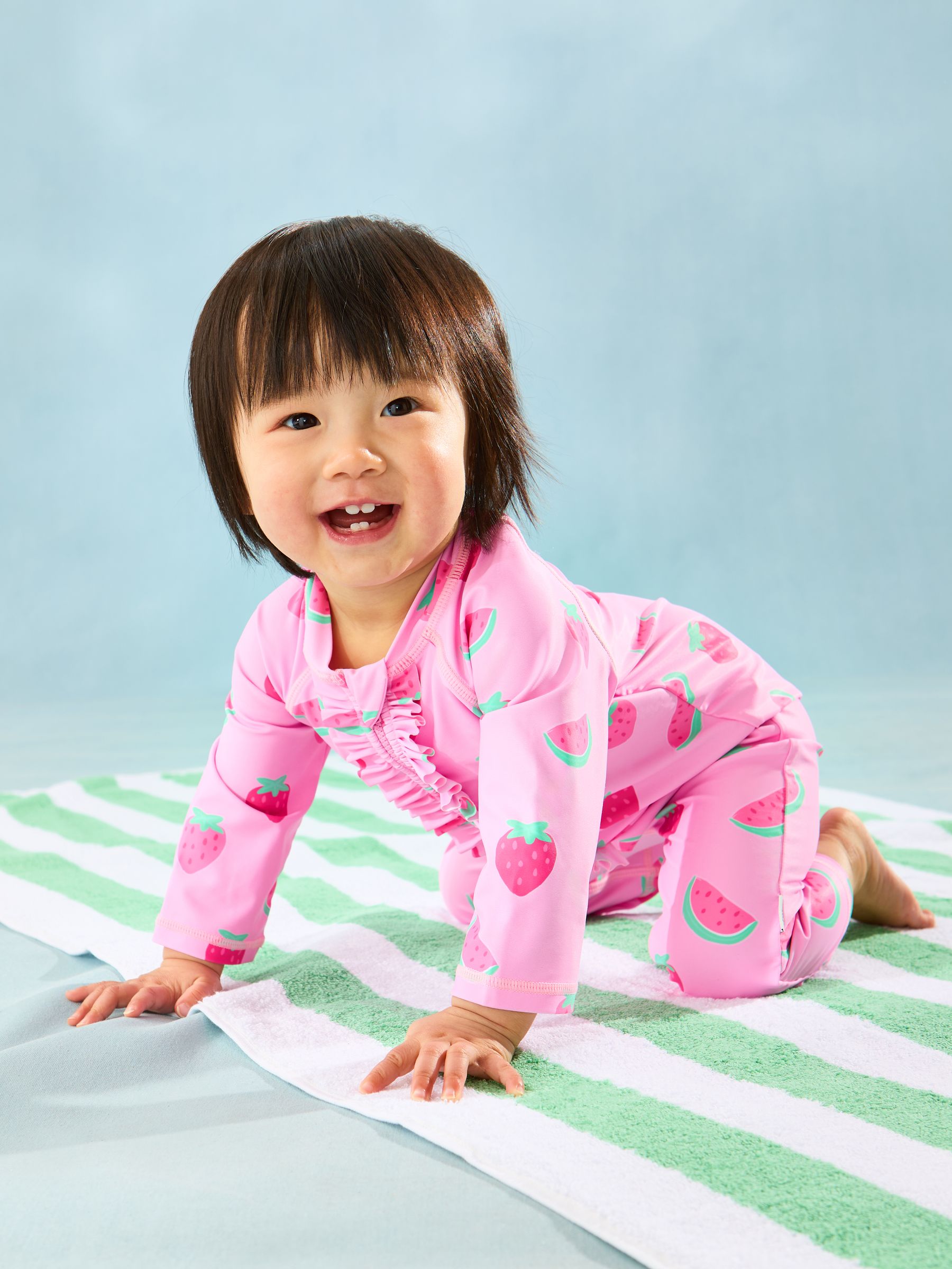 Multi Strawberry Sun Protection Suit - Image 2 of 5