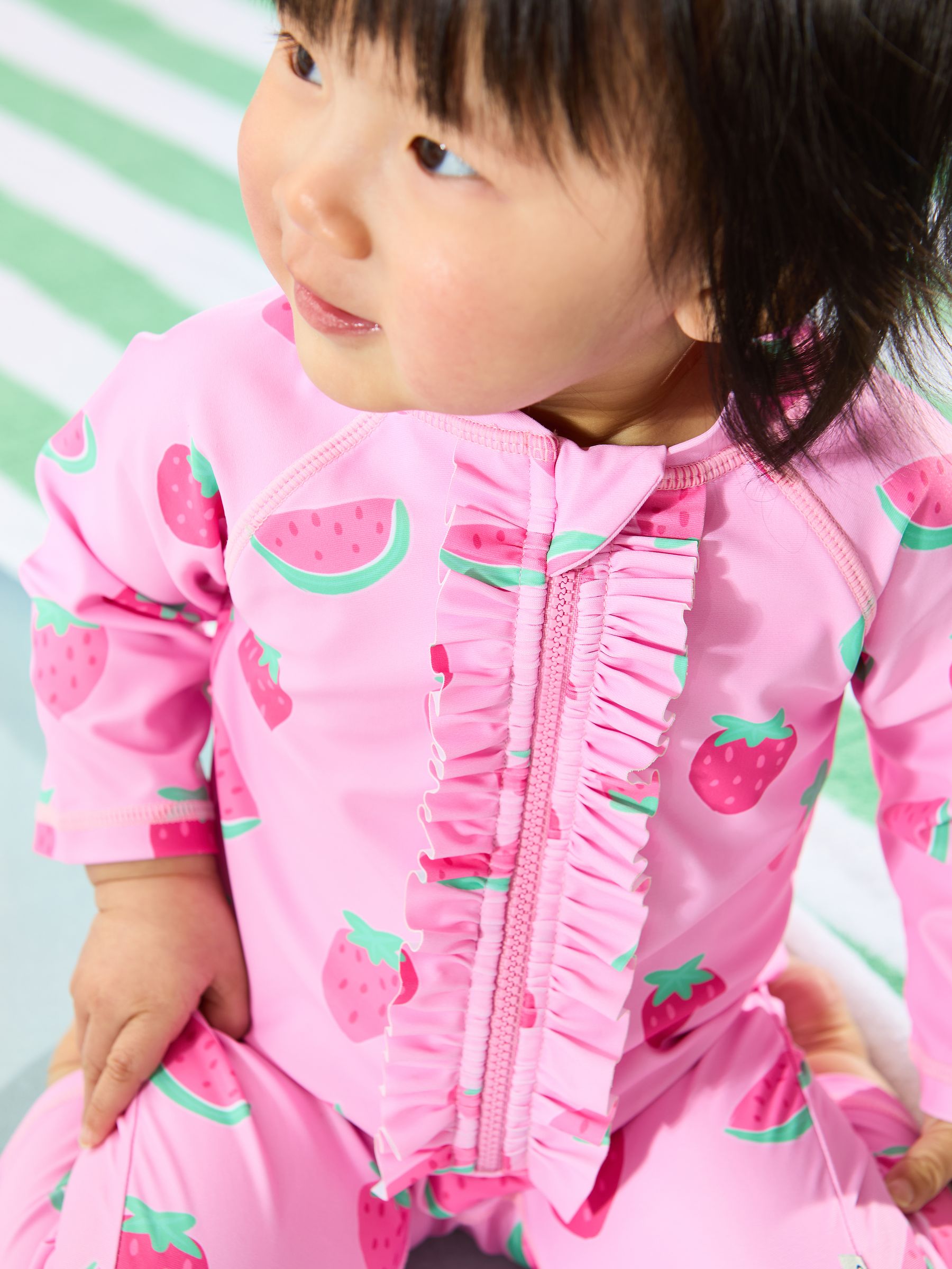 Multi Strawberry Sun Protection Suit - Image 4 of 4