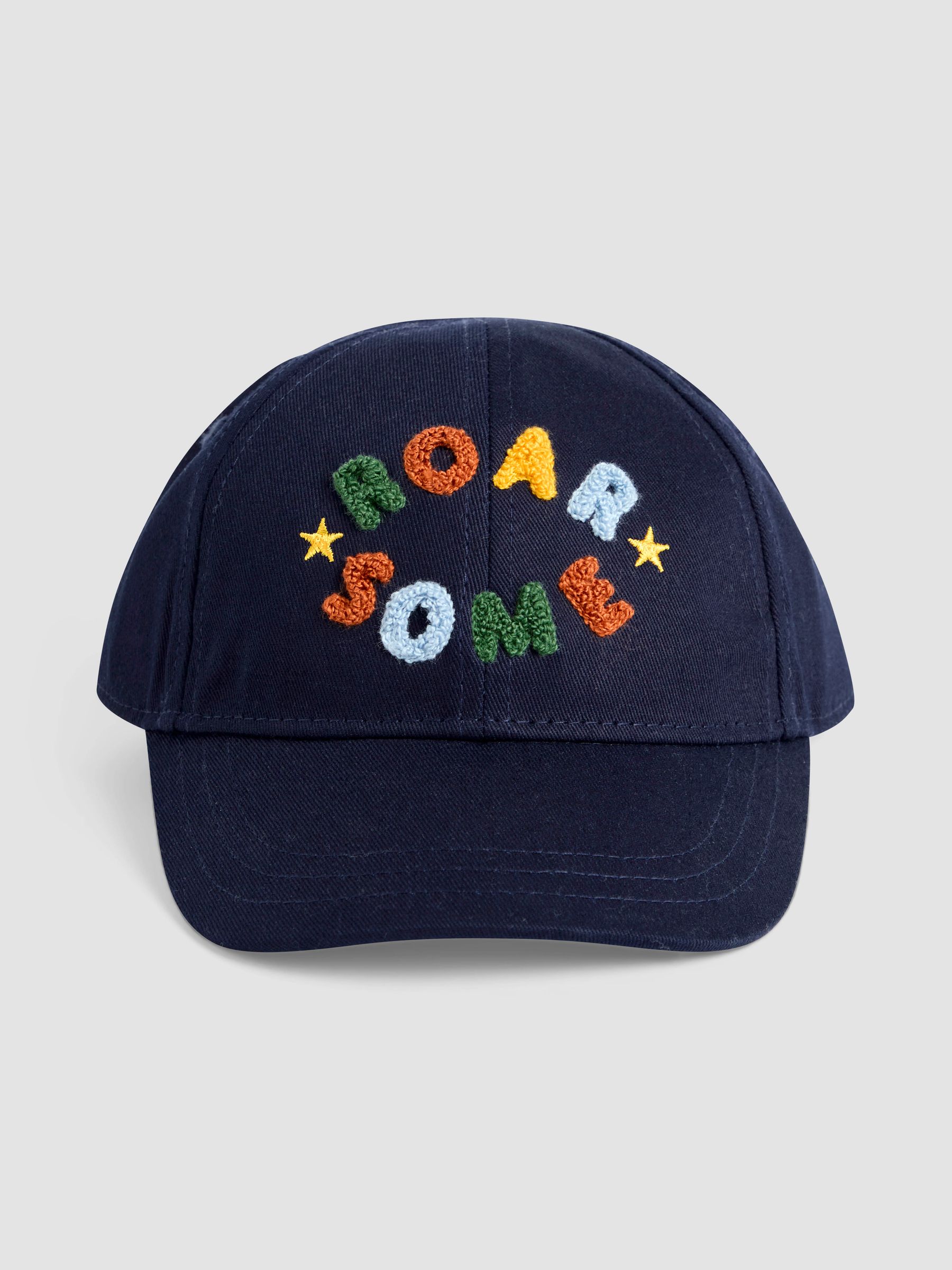 Navy Appliqué Cap - Image 2 of 4