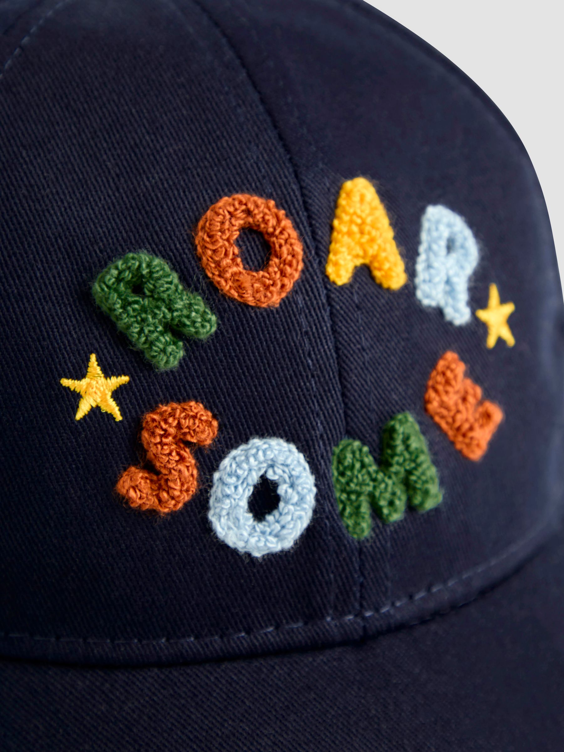 Navy Appliqué Cap - Image 3 of 4