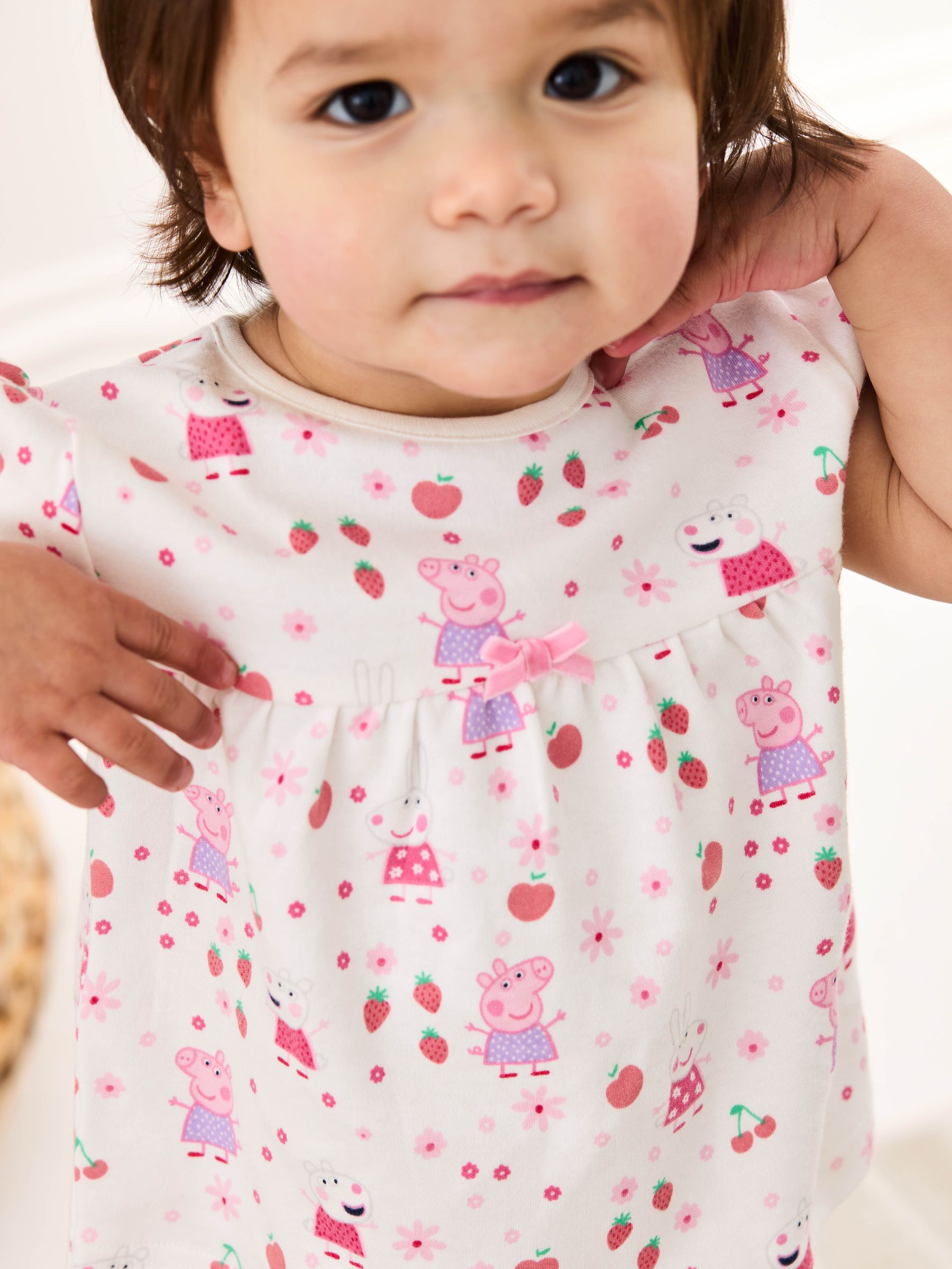 Cream Peppa Pig Jersey Pyjamas - Image 7 of 11