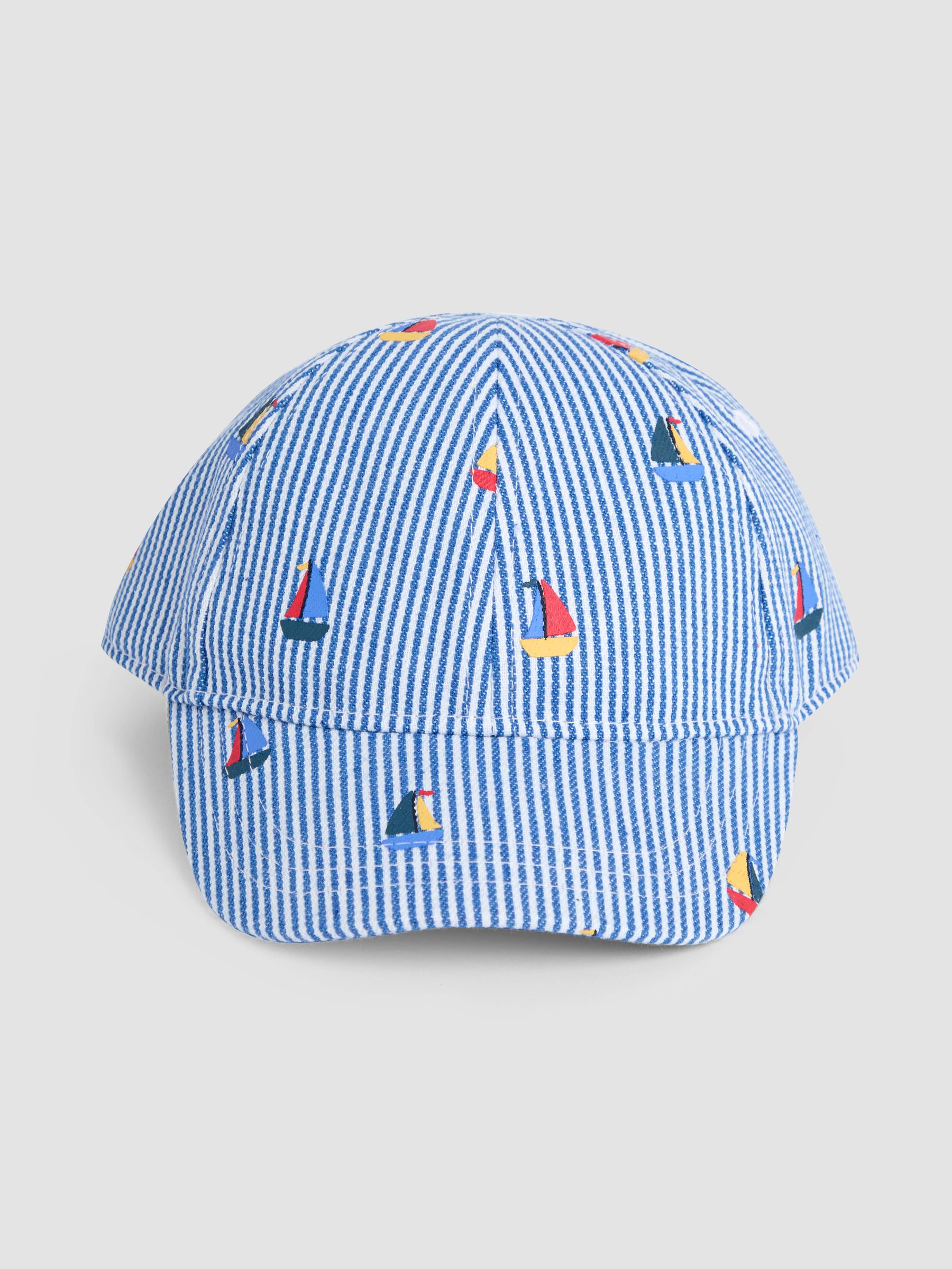 Blue Embroidered Cap - Image 2 of 4