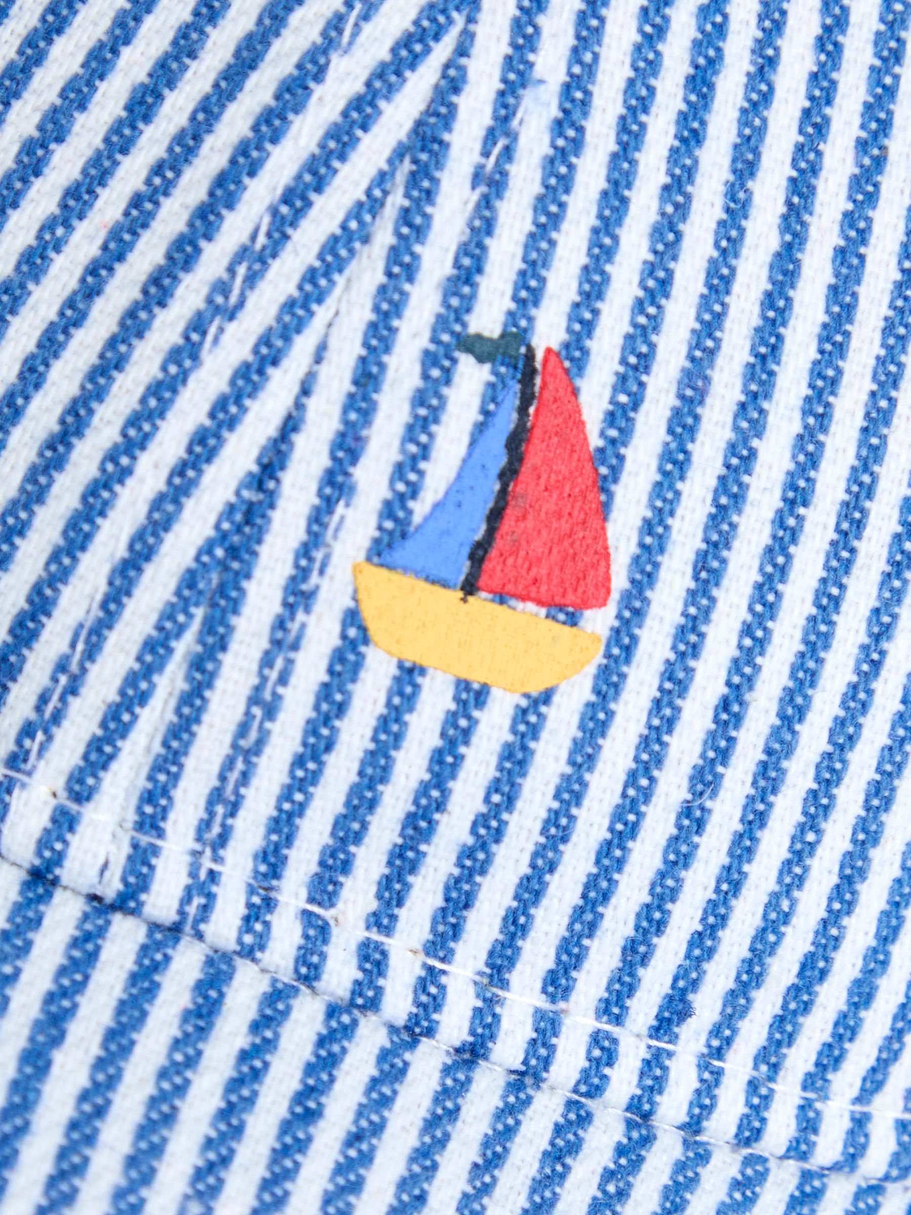 Blue Embroidered Cap - Image 3 of 4